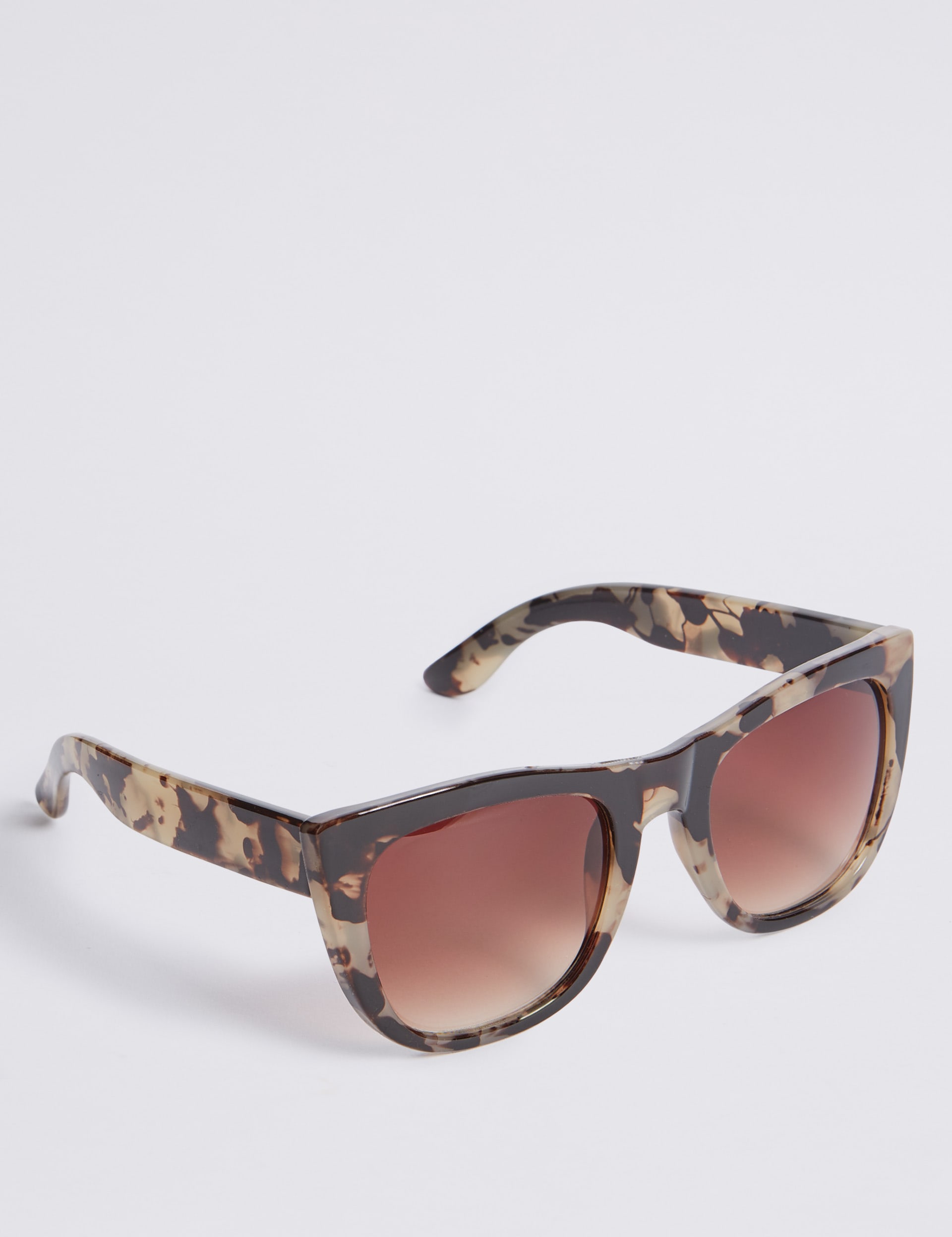 Chunky Preppy Square Sunglasses Image 2 of 4