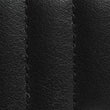 Leather Metallic Large Foldover Purse - black