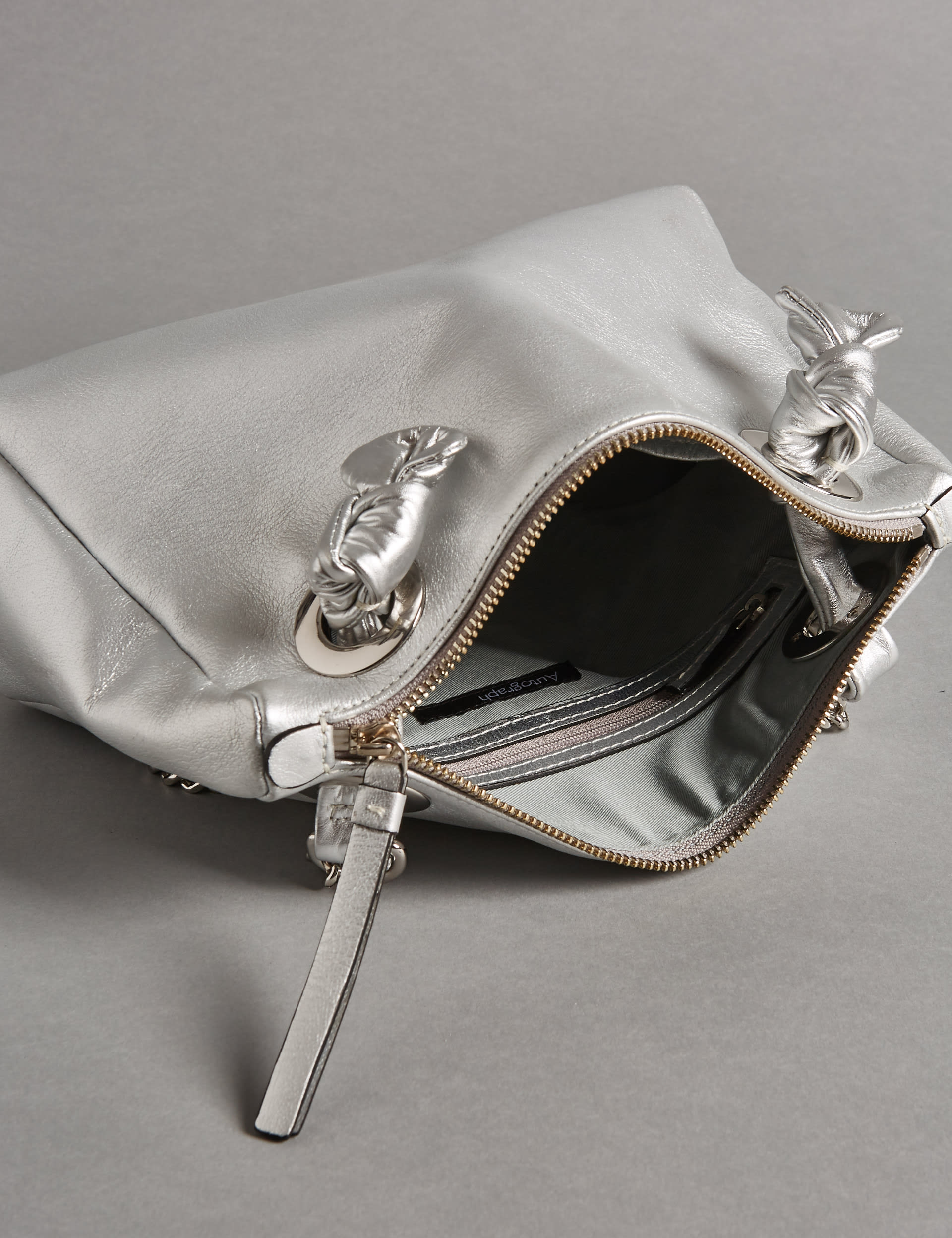 Leather Eyelet Across Body Bag Image 2 of 5