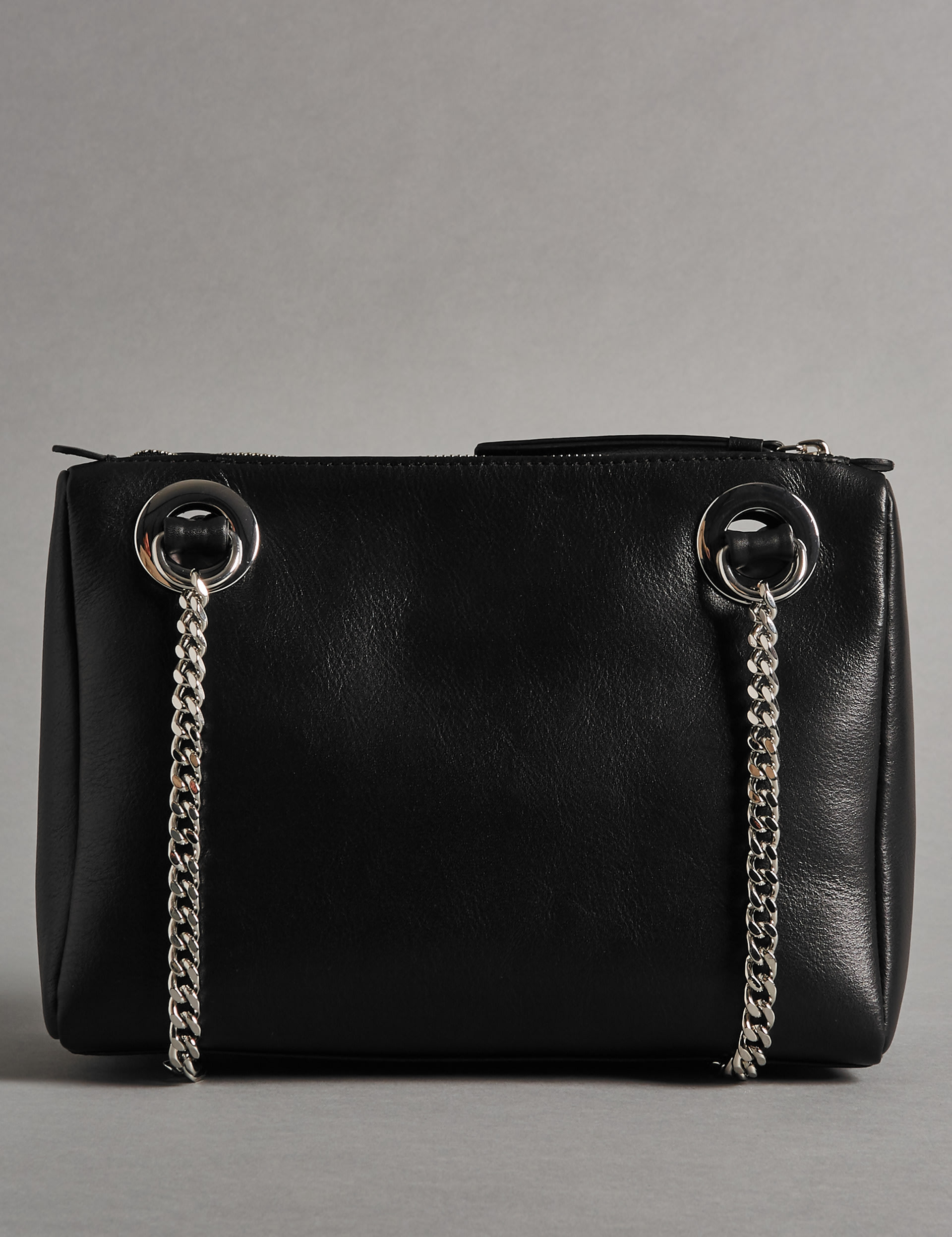 Leather Eyelet Across Body Bag Image 2 of 5
