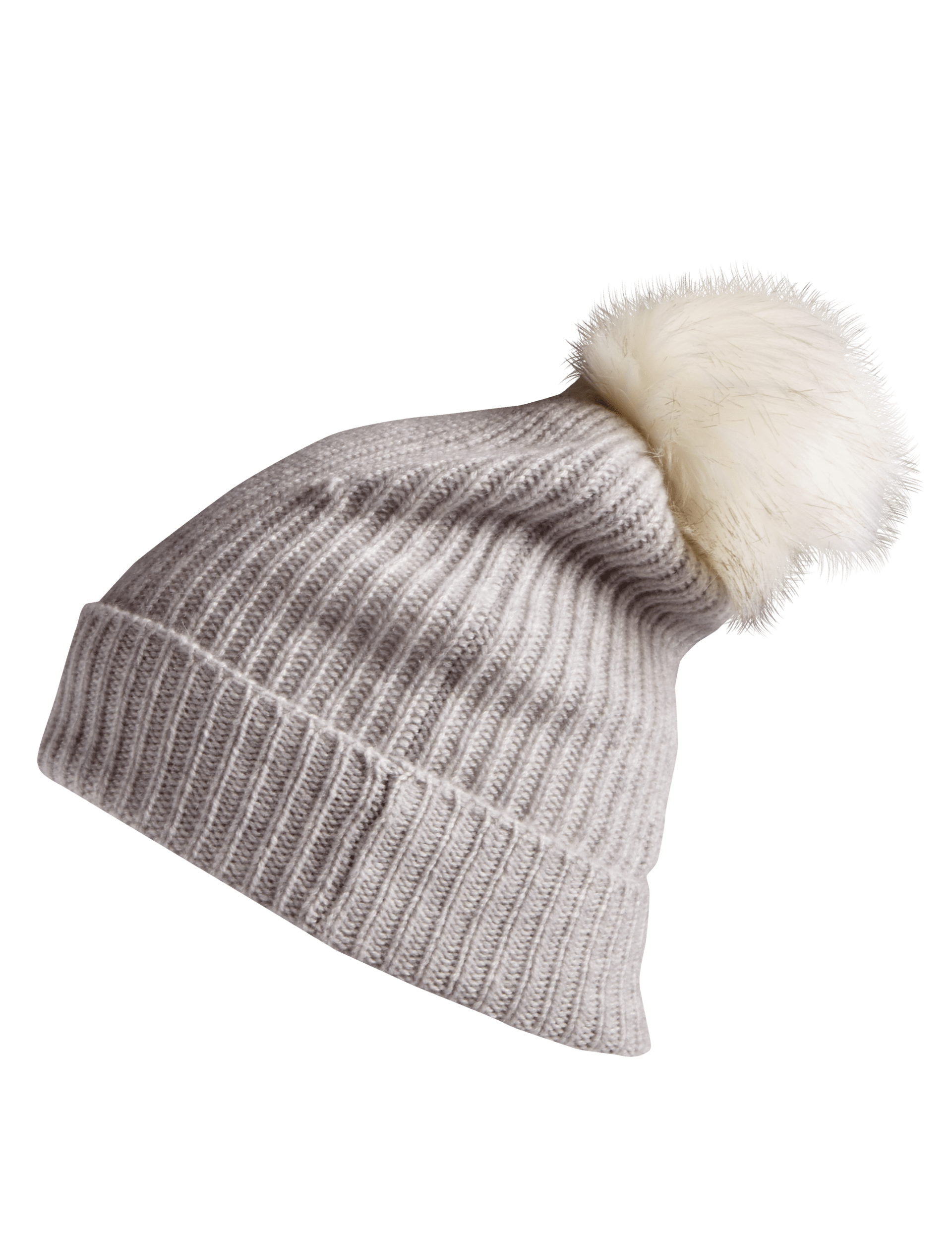 Pure Cashmere Bobble Hat Autograph M S