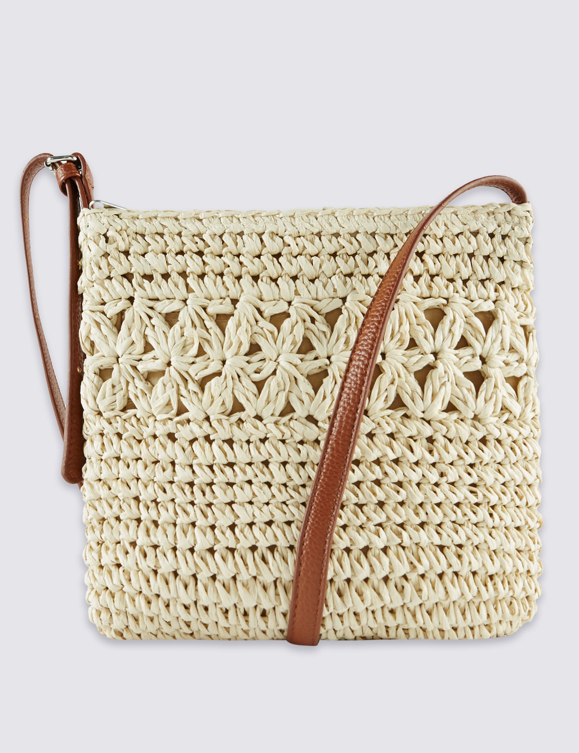 Straw Across Body Bag Image 2 of 6
