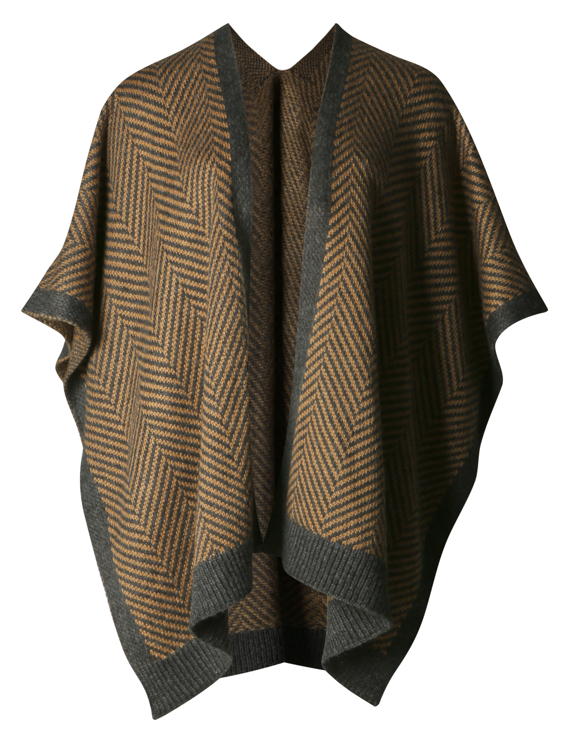 Herringbone Knit Wrap Image 2 of 5