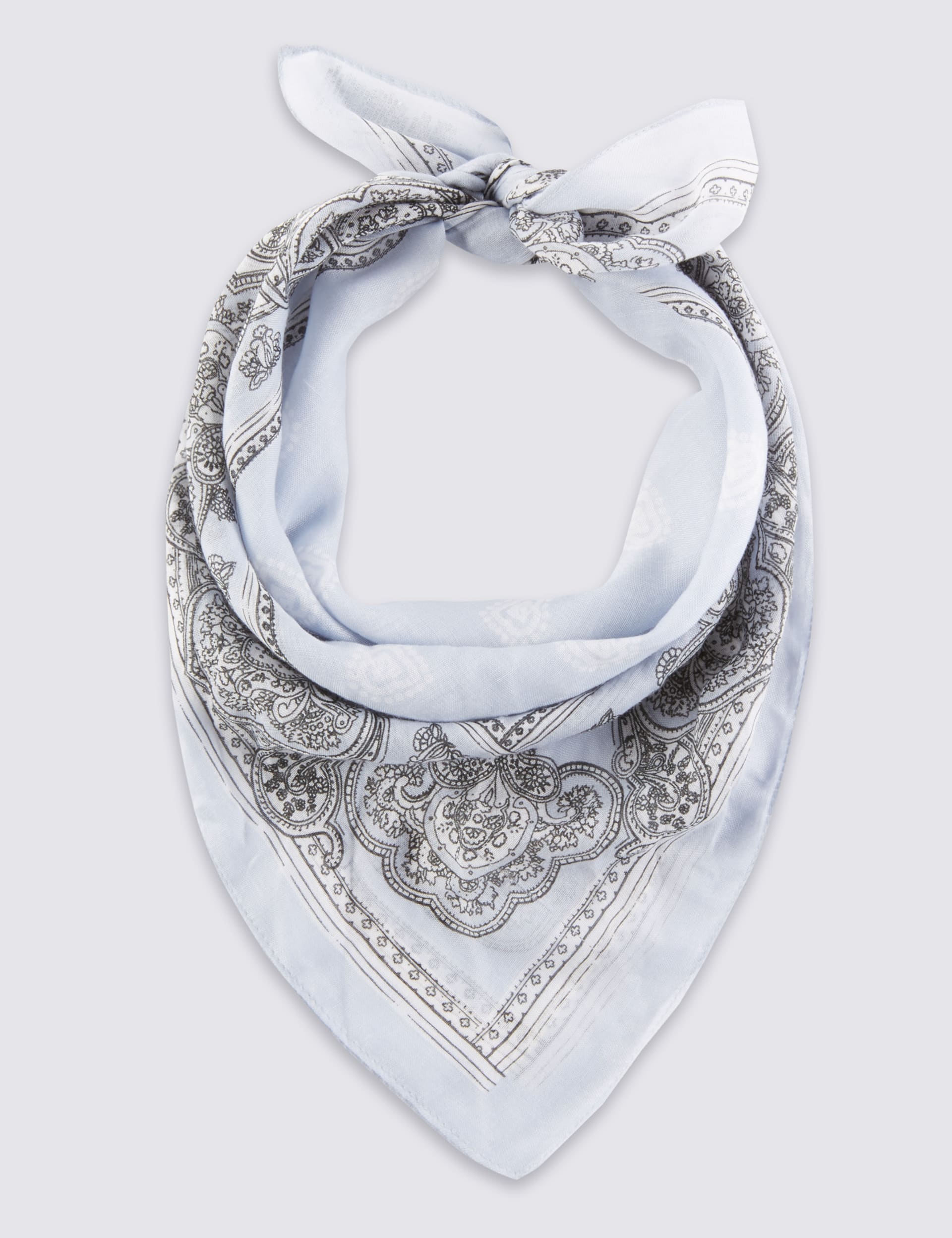 Bandana Print Scarf Image 2 of 5