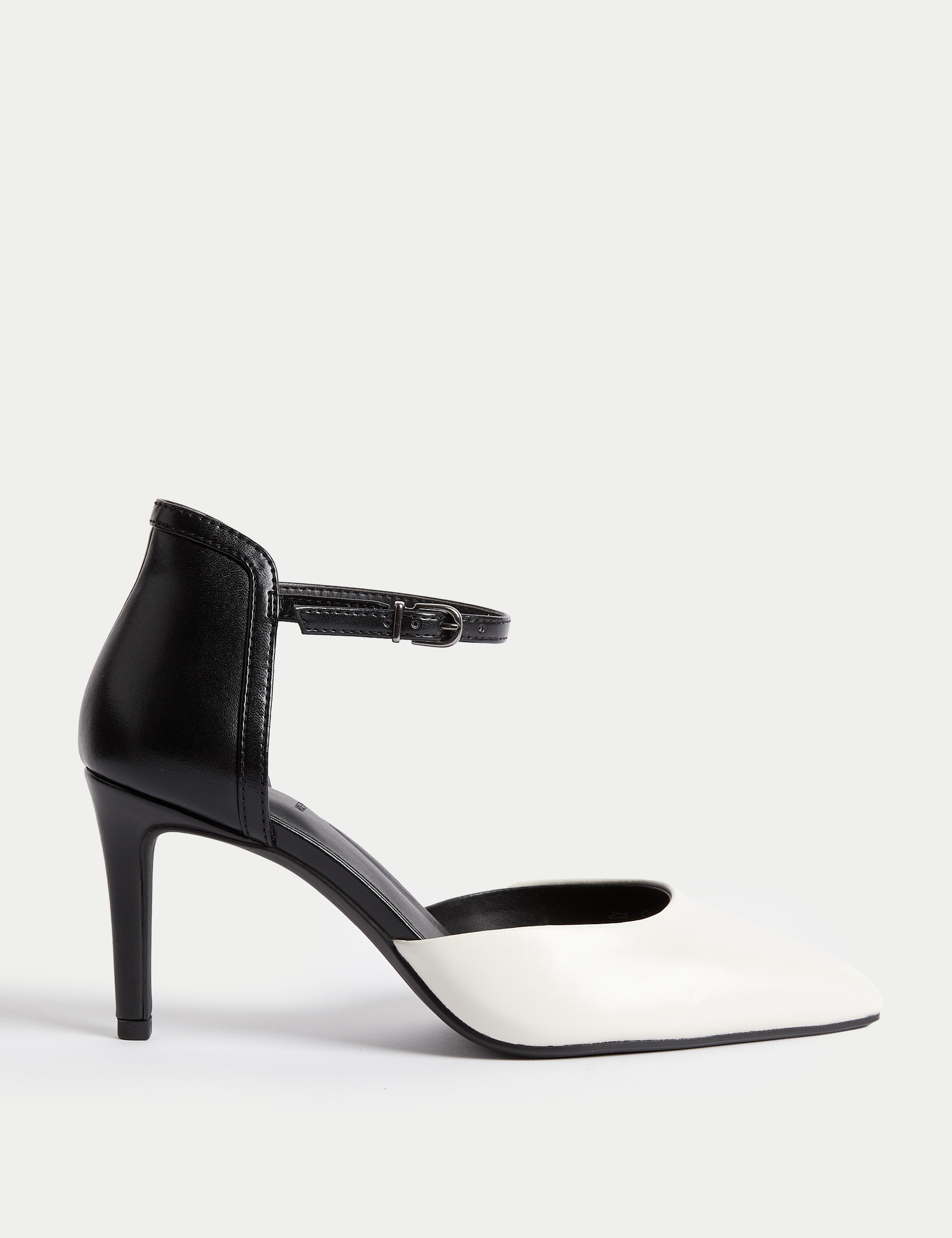 Wide Fit Ankle Strap Court Shoes