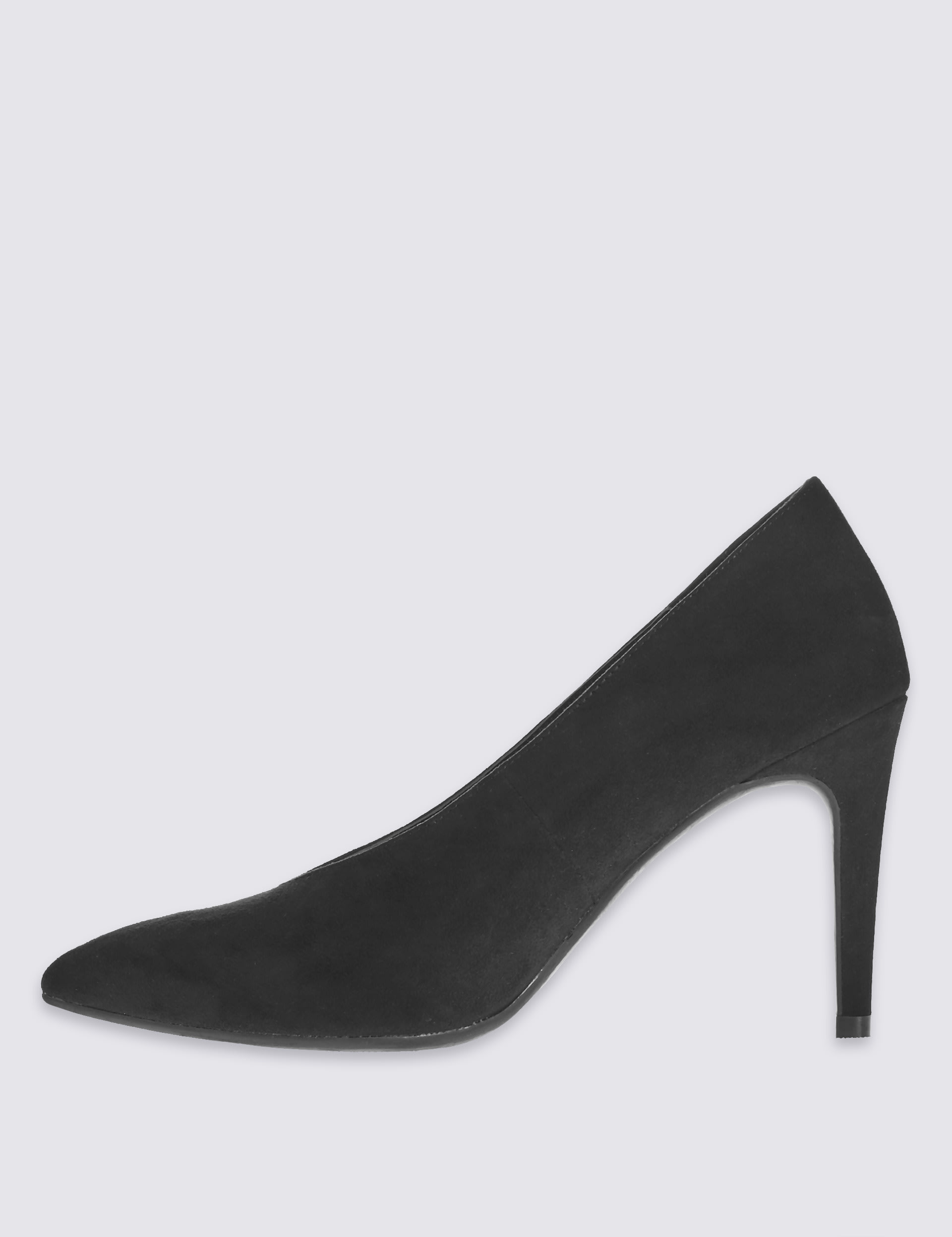 Stiletto V Front Court Shoes with Insolia M S Collection M S