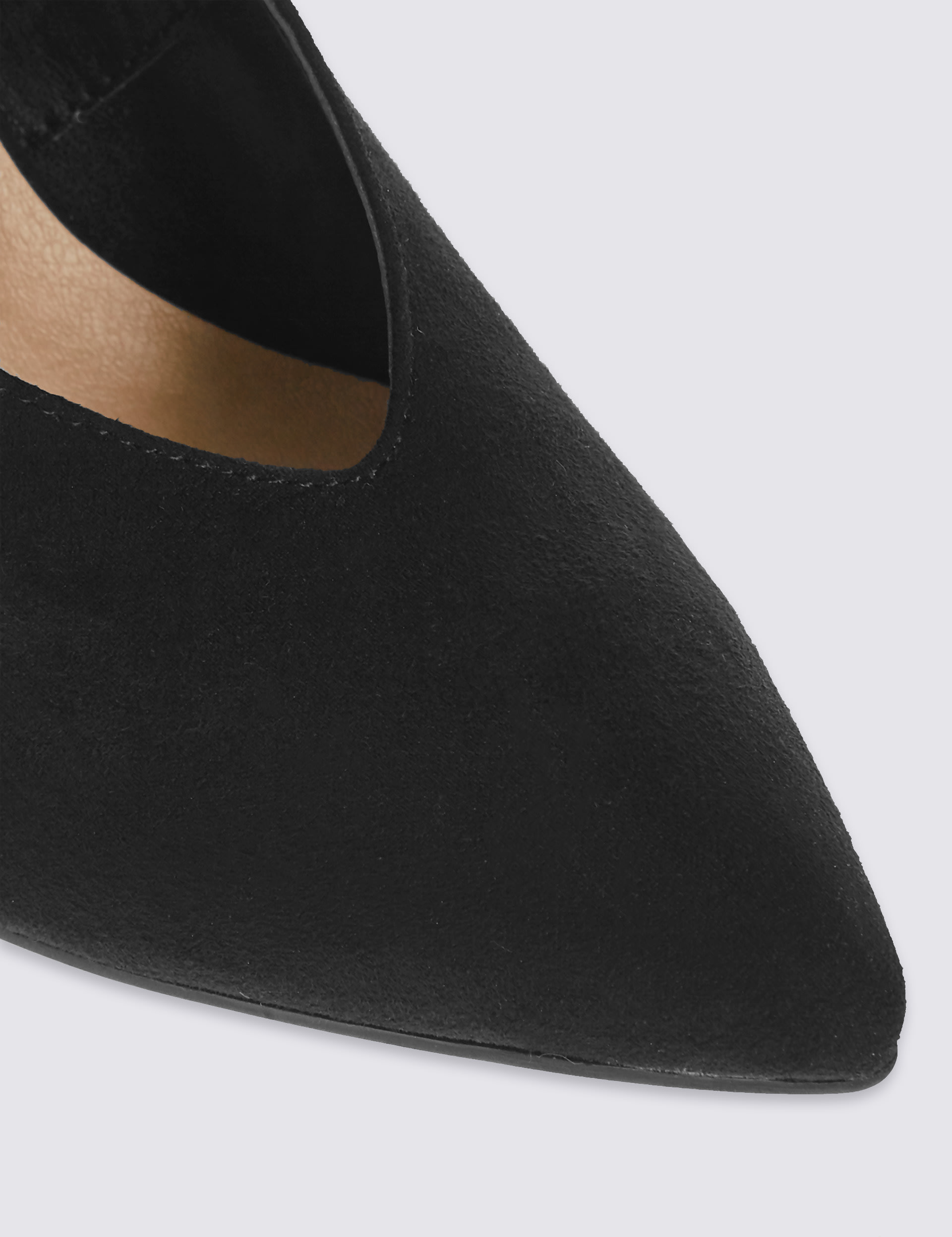 Stiletto V Front Court Shoes with Insolia M S Collection M S