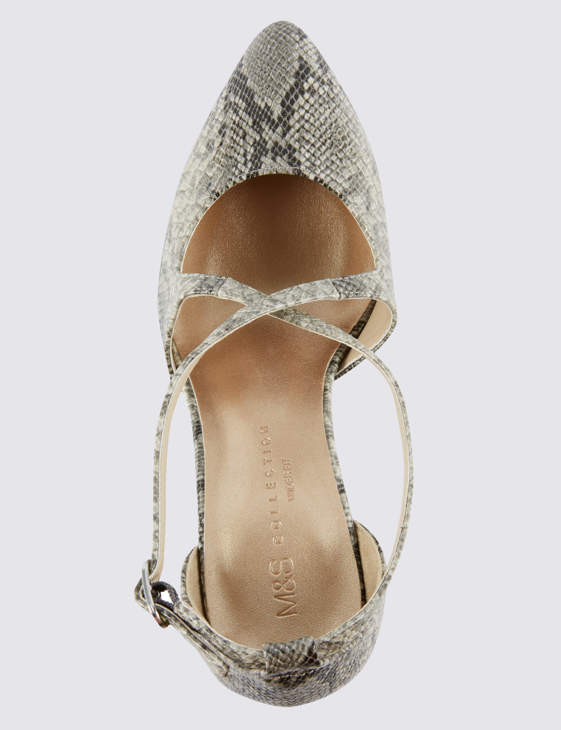 Marks and spencer snakeskin shoes deals