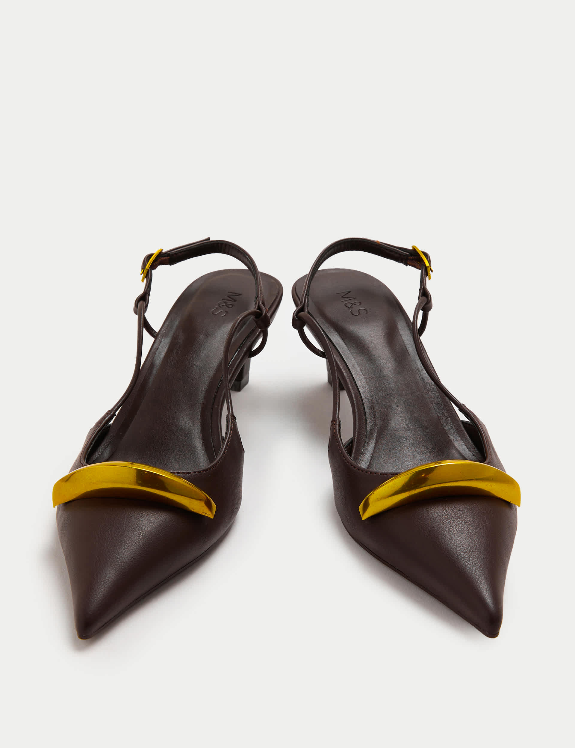 M&s Collection Mustard Suede Court Shoes Mustard Shoes M&s