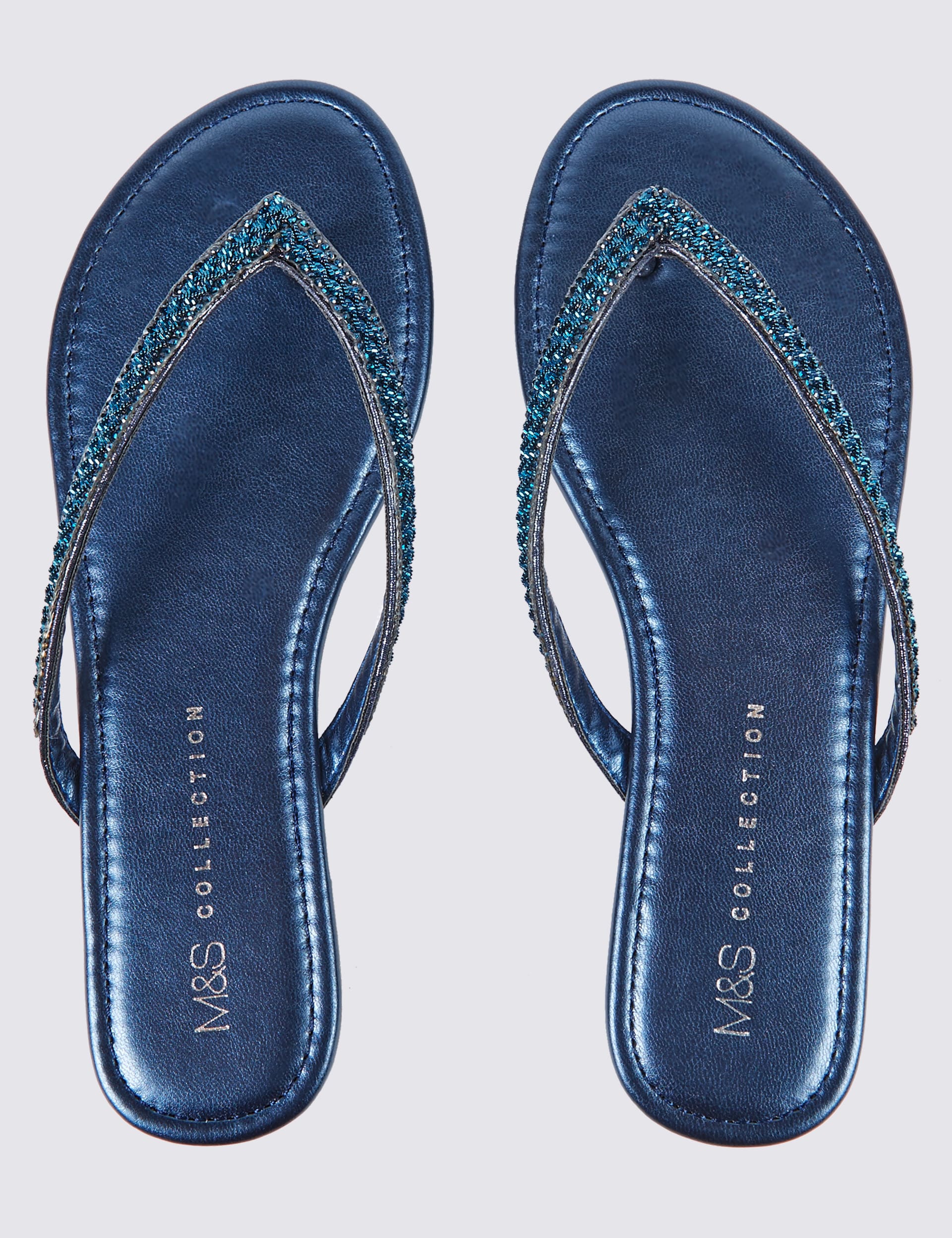 Skinny Diamante Sandals Image 2 of 7