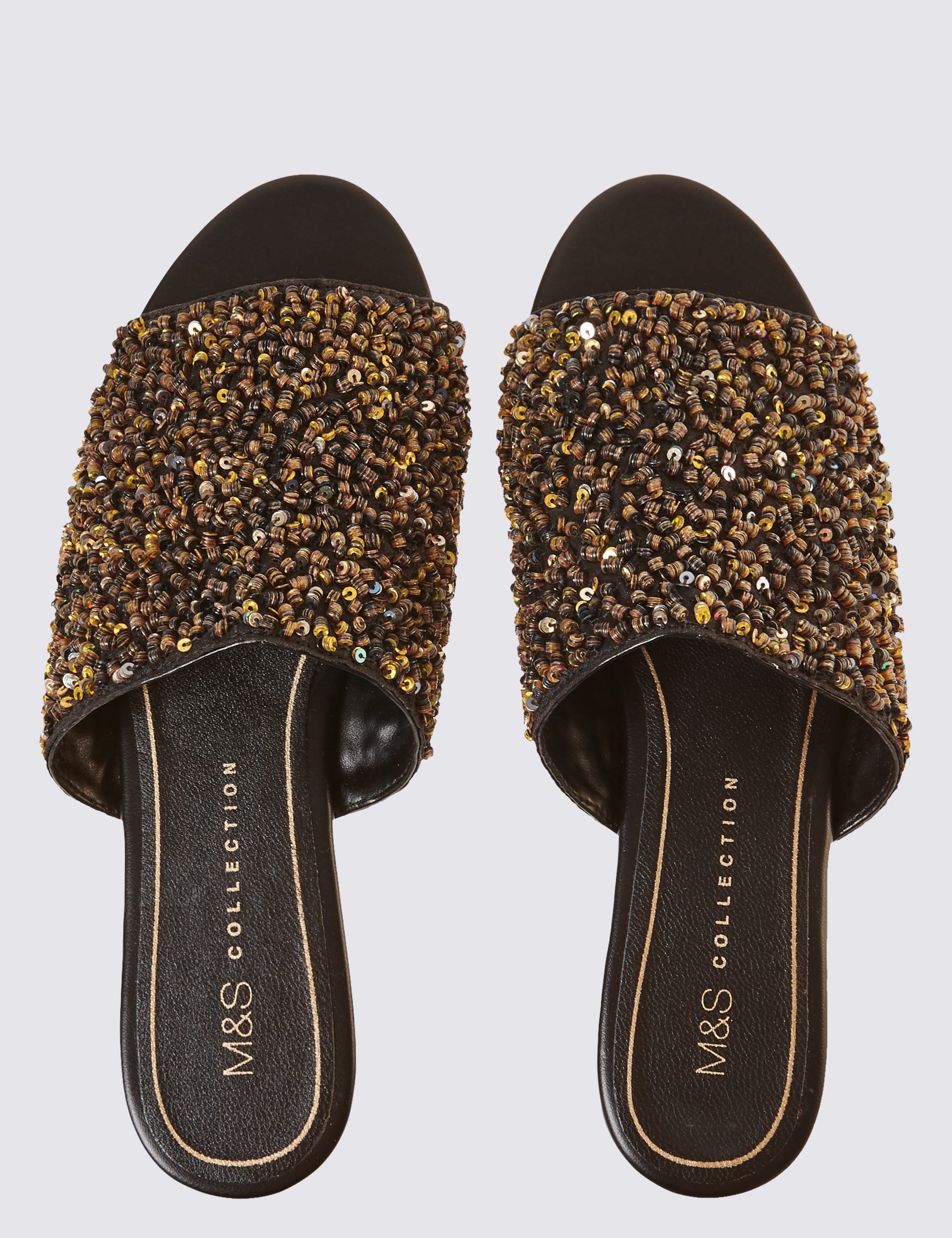 Embellished Mule Sandals Image 2 of 7