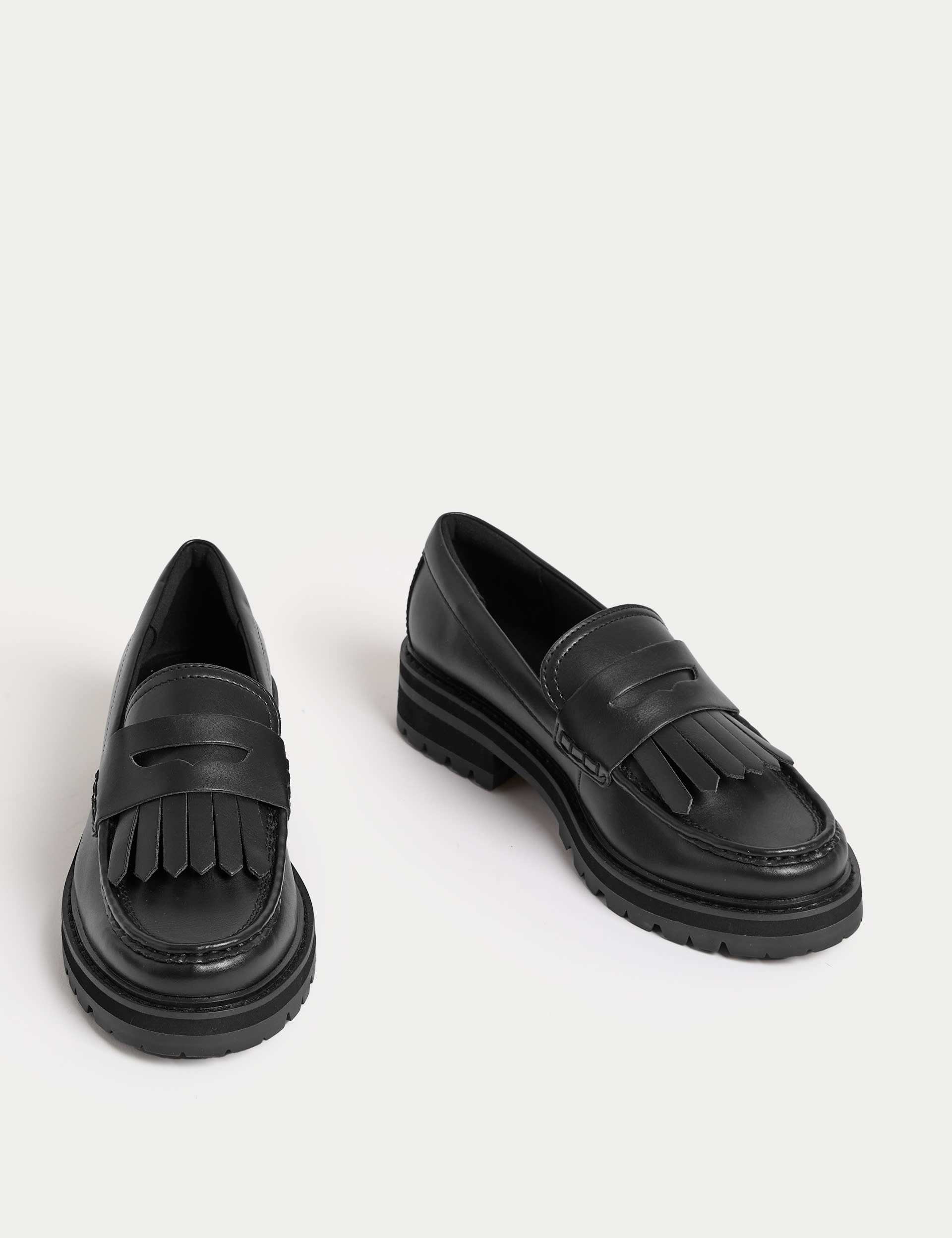 Chunky Flatform Loafers