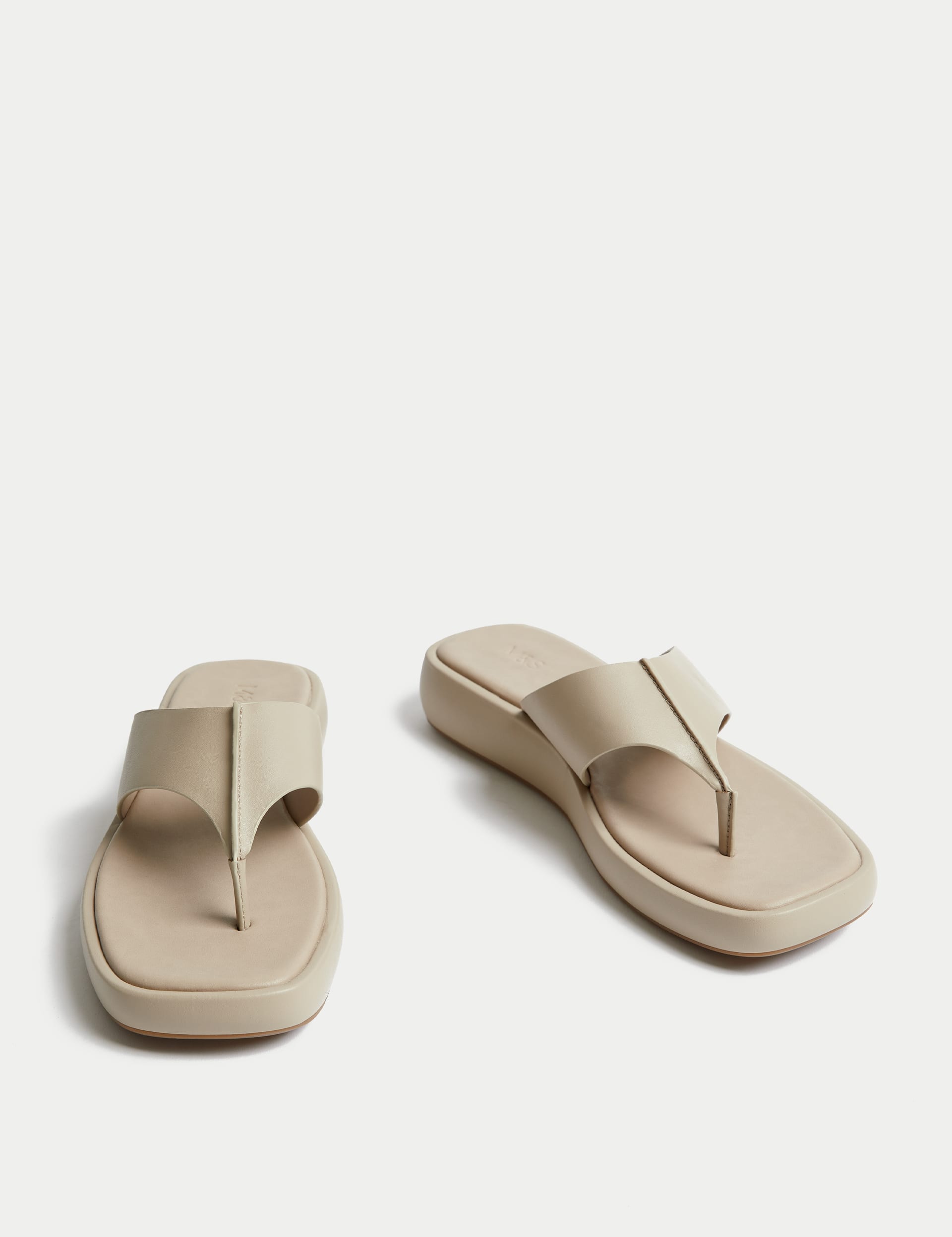 Flatform Toe Thong Sandals