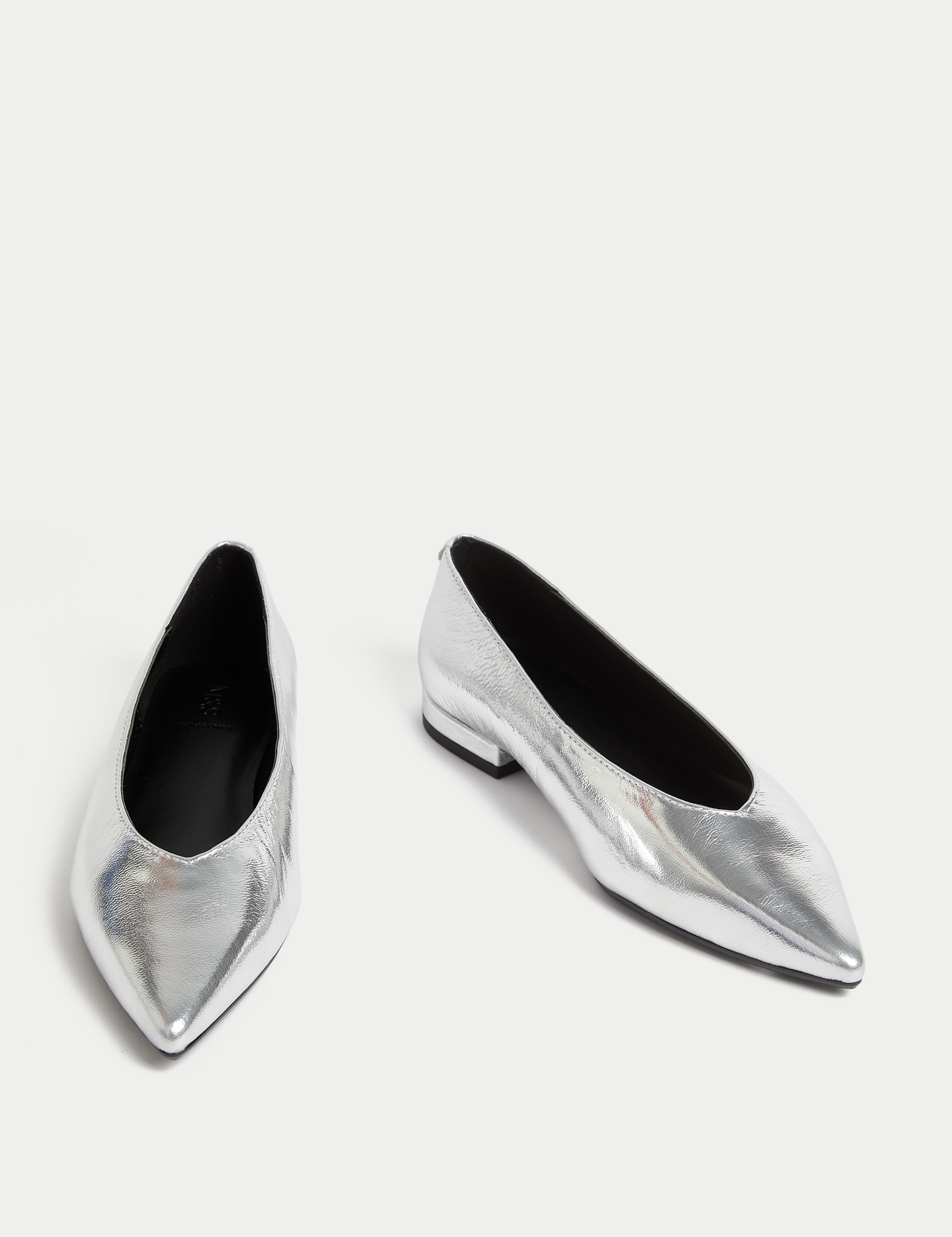 Leather Pointed Pump