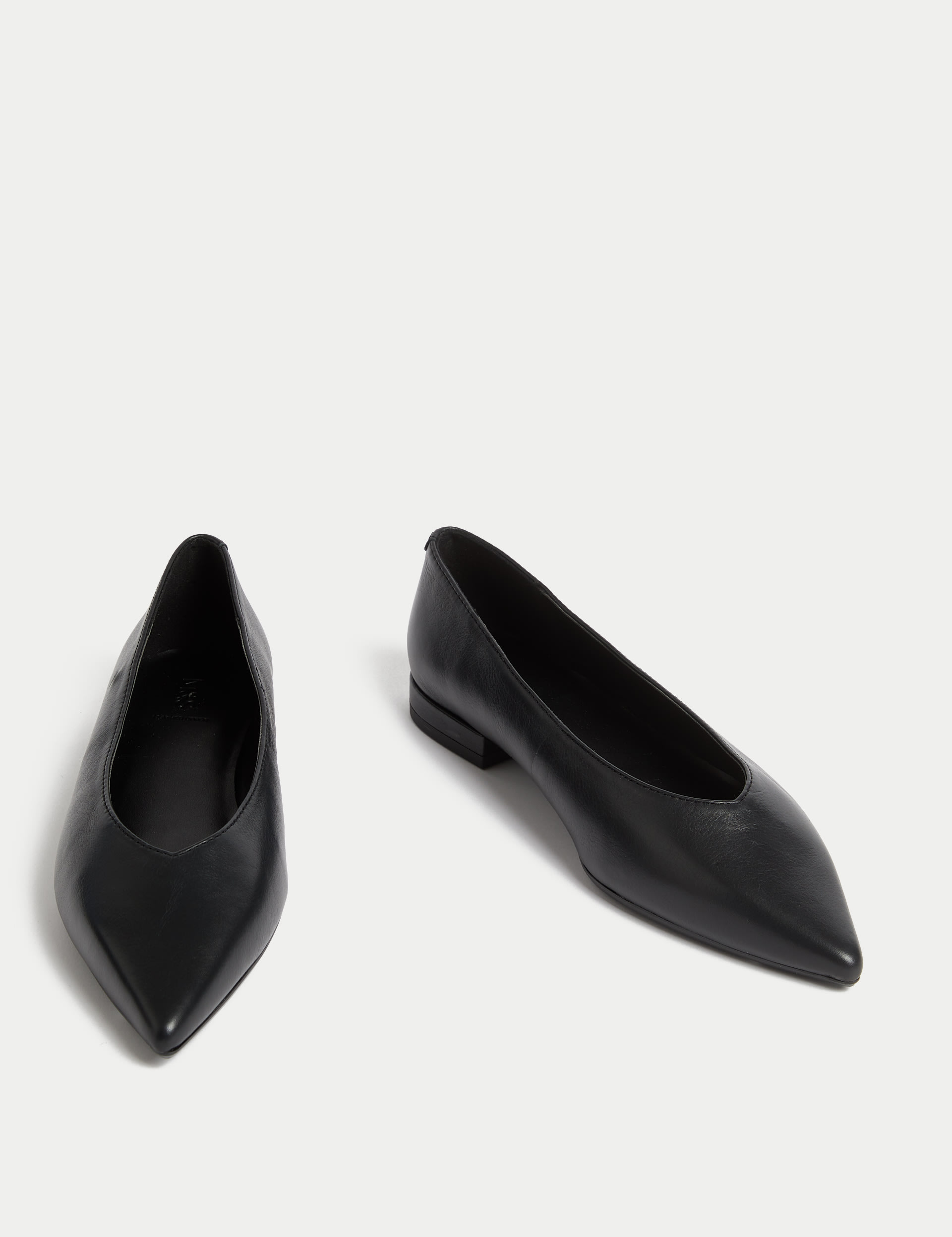 Leather Pointed Pump