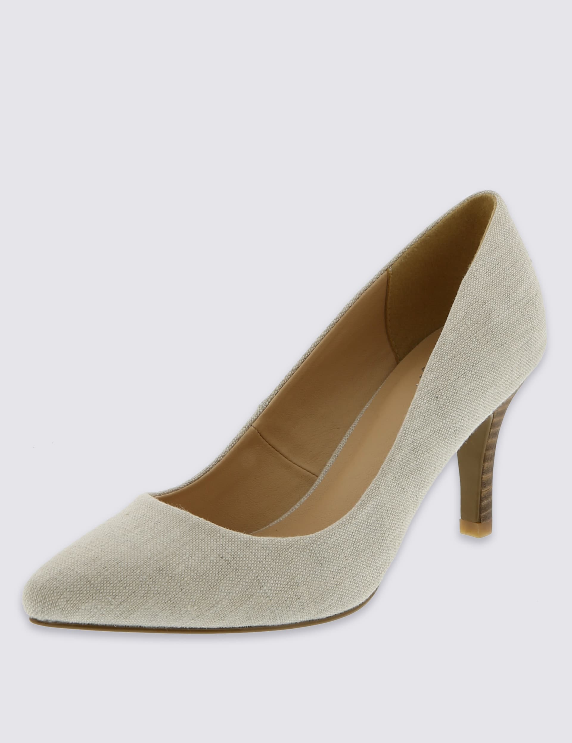 Pointed Toe Court Shoes with Insolia Twiggy M S