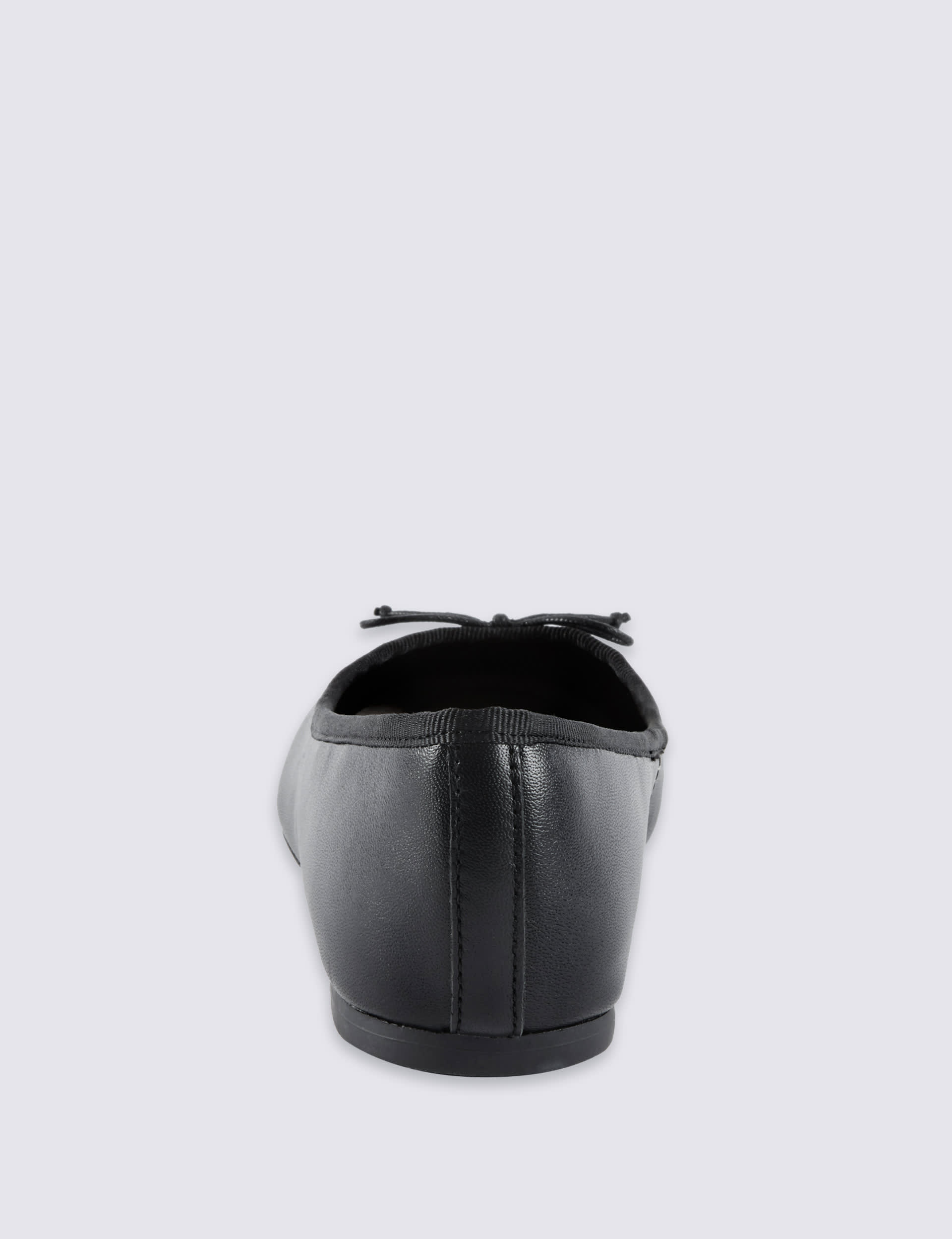 Leather Ballerina Pumps with Insolia Flex® Image 2 of 5