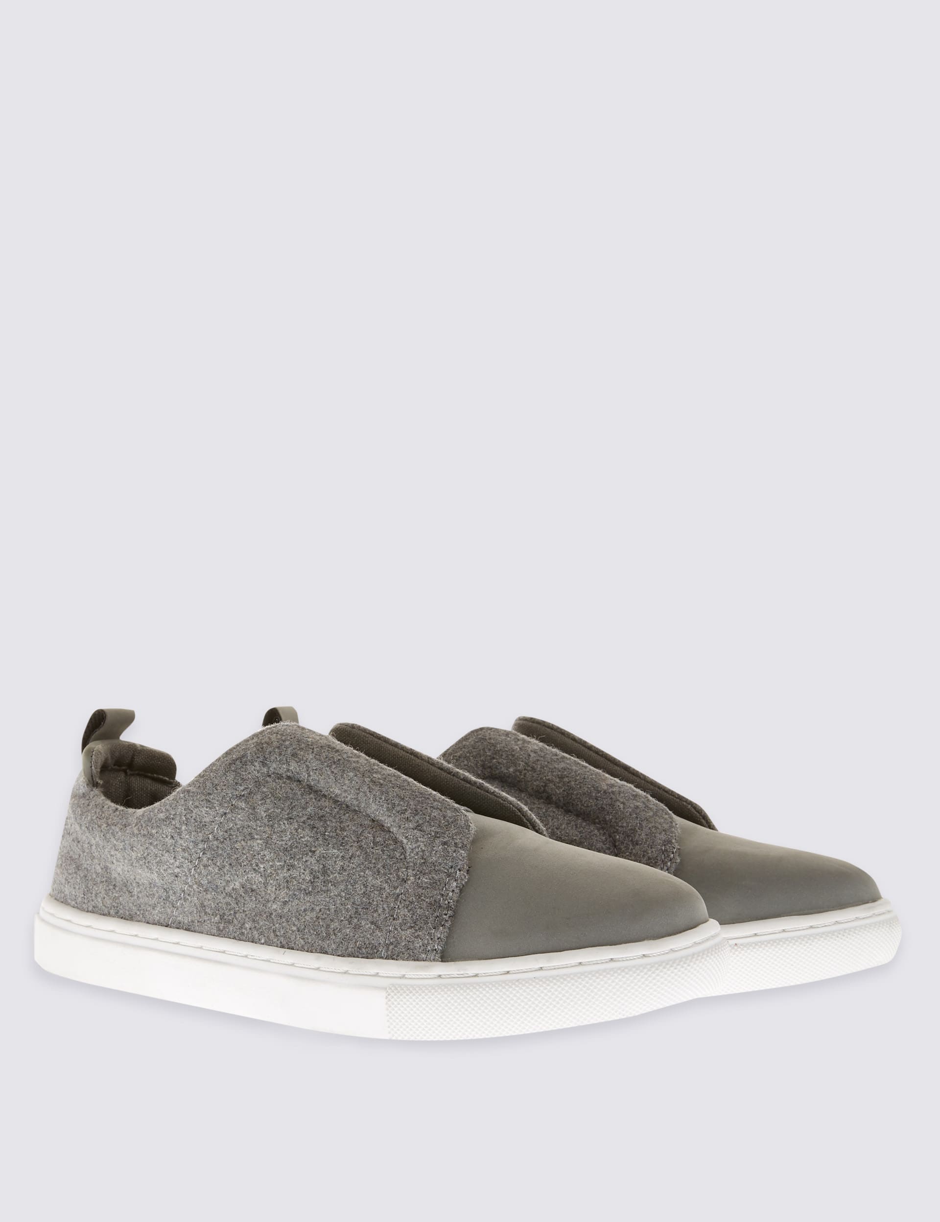 Slip-On Elastic Trainers with Insolia Flex® Image 2 of 7