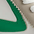 Side Detail Trainers - white/green
