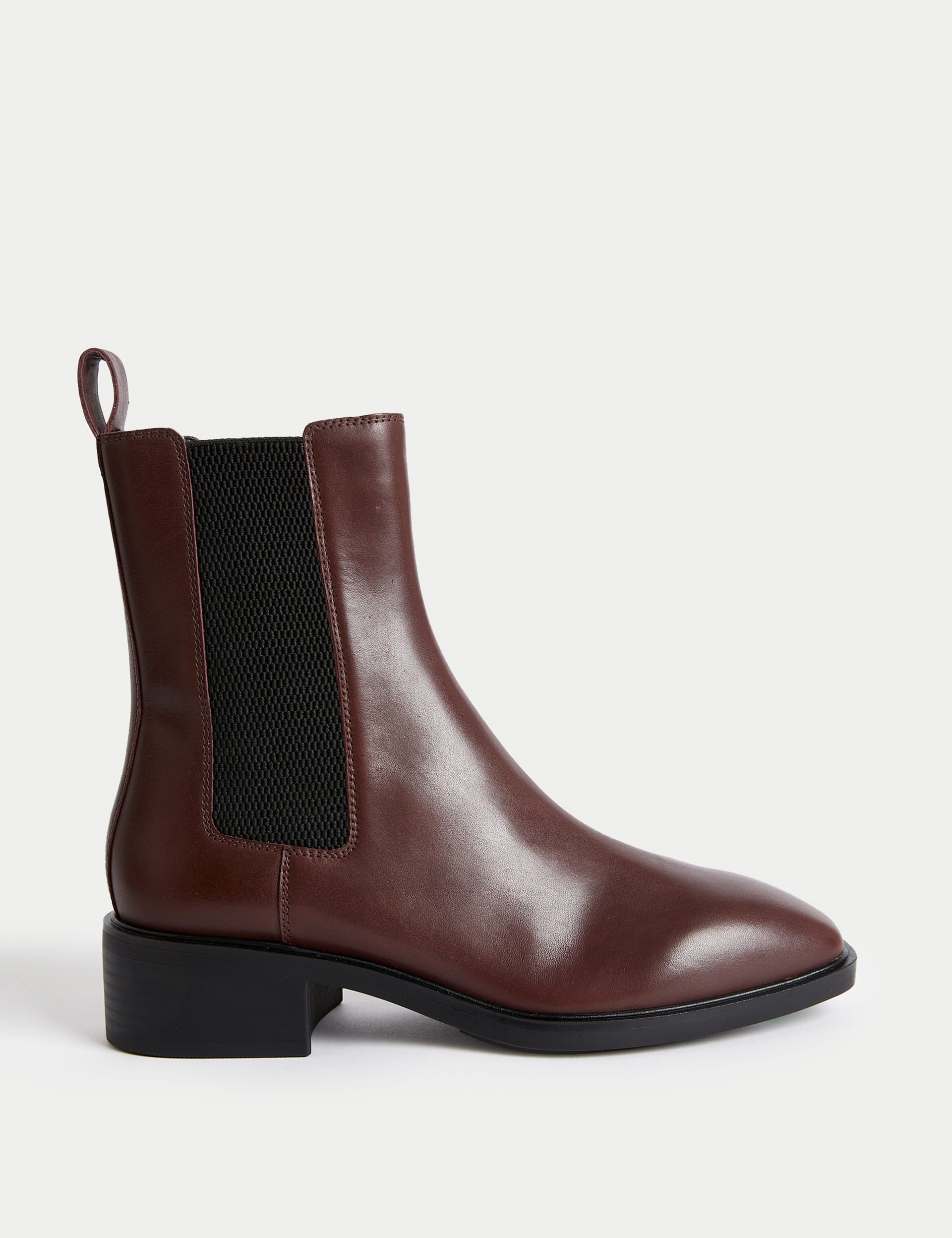 Leather Chelsea Chisel Toe Boots M S Collection M S