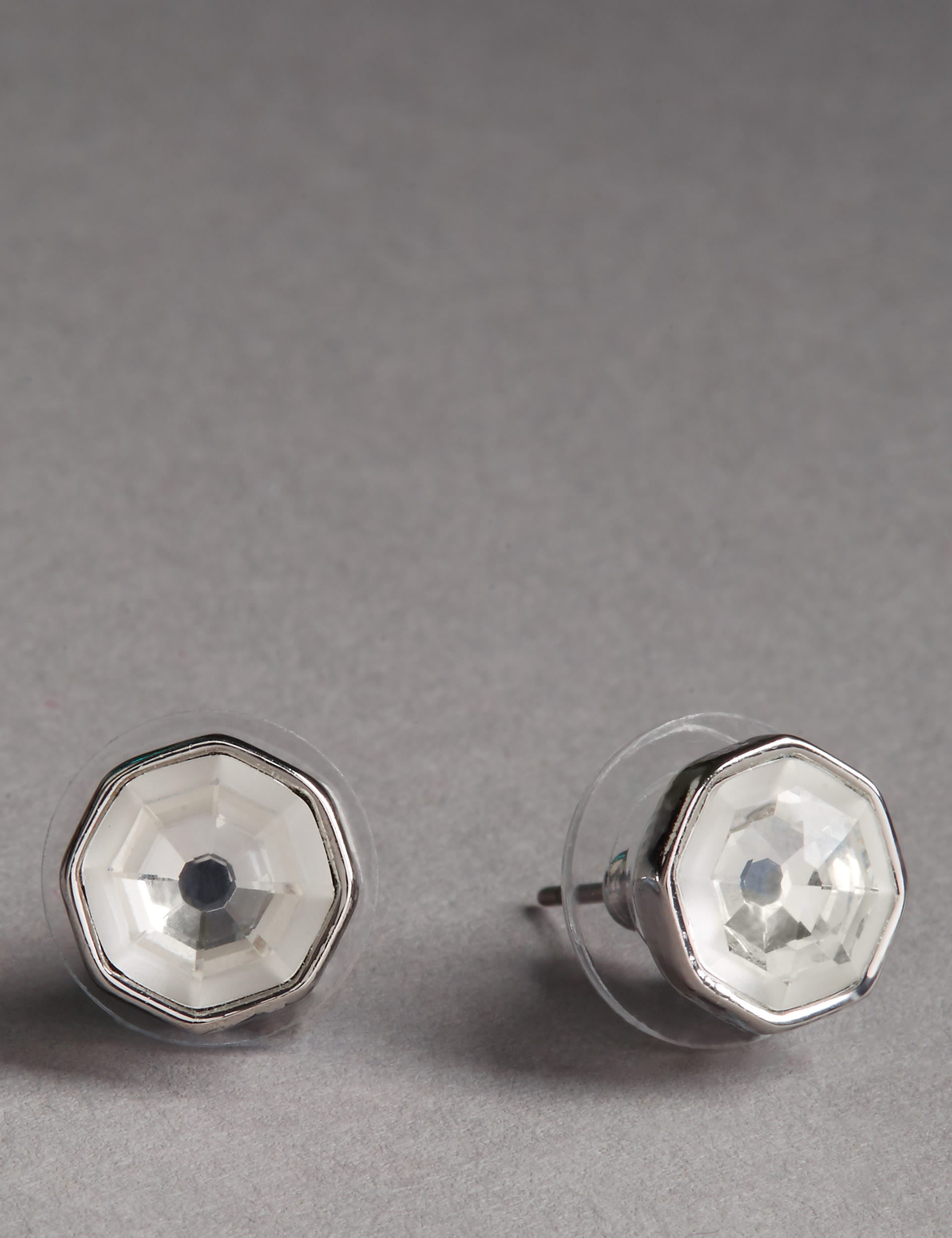 Exquisite Stone Stud Earrings MADE WITH SWAROVSKI® ELEMENTS Image 1 of 2
