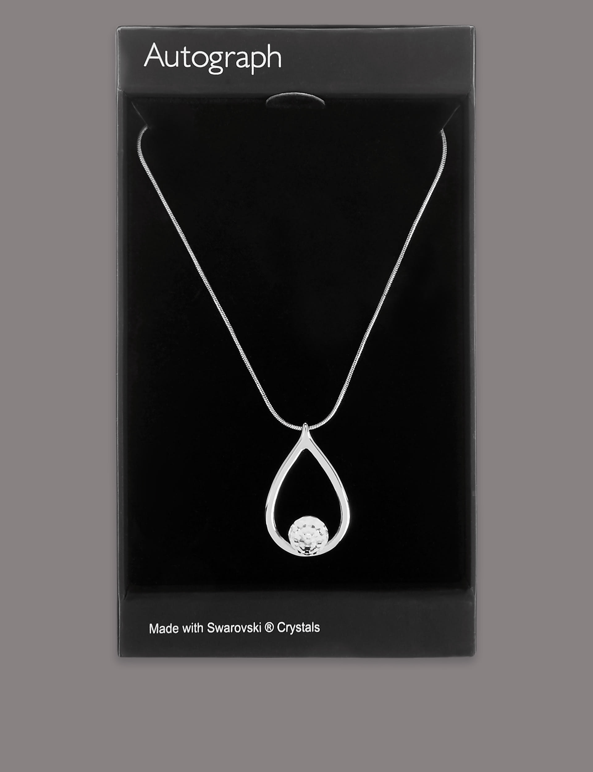 Floating Disco Necklace MADE WITH SWAROVSKI® ELEMENTS Image 2 of 4