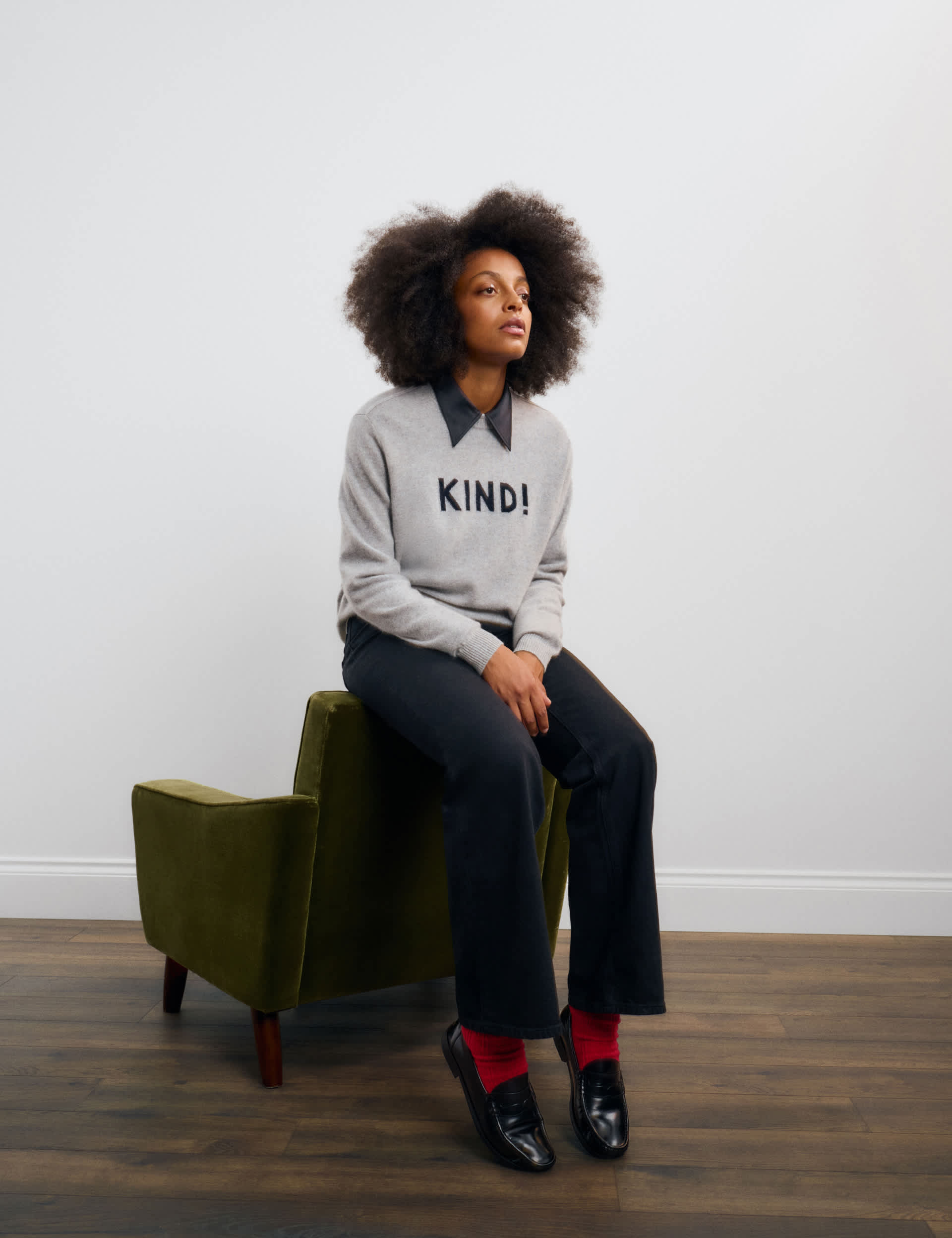 Pure Cashmere 'Kind' Jumper