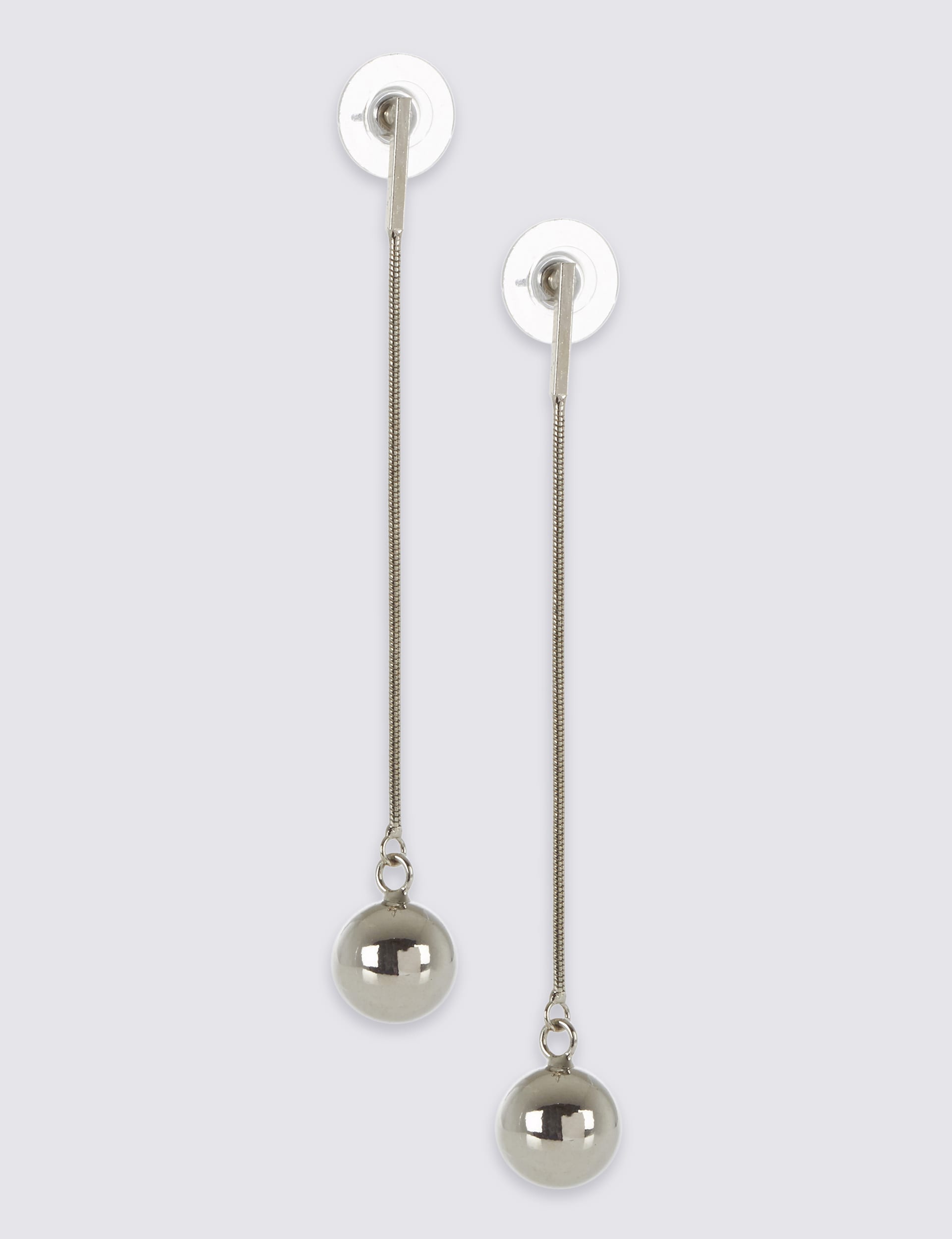 Long Ball Drop Earrings Image 1 of 2
