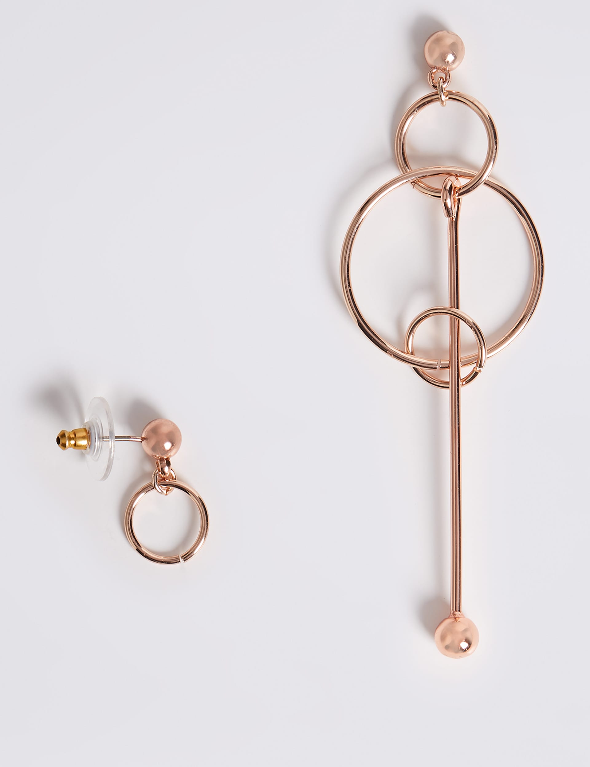 Pendulum Mismatch Earrings Image 2 of 3