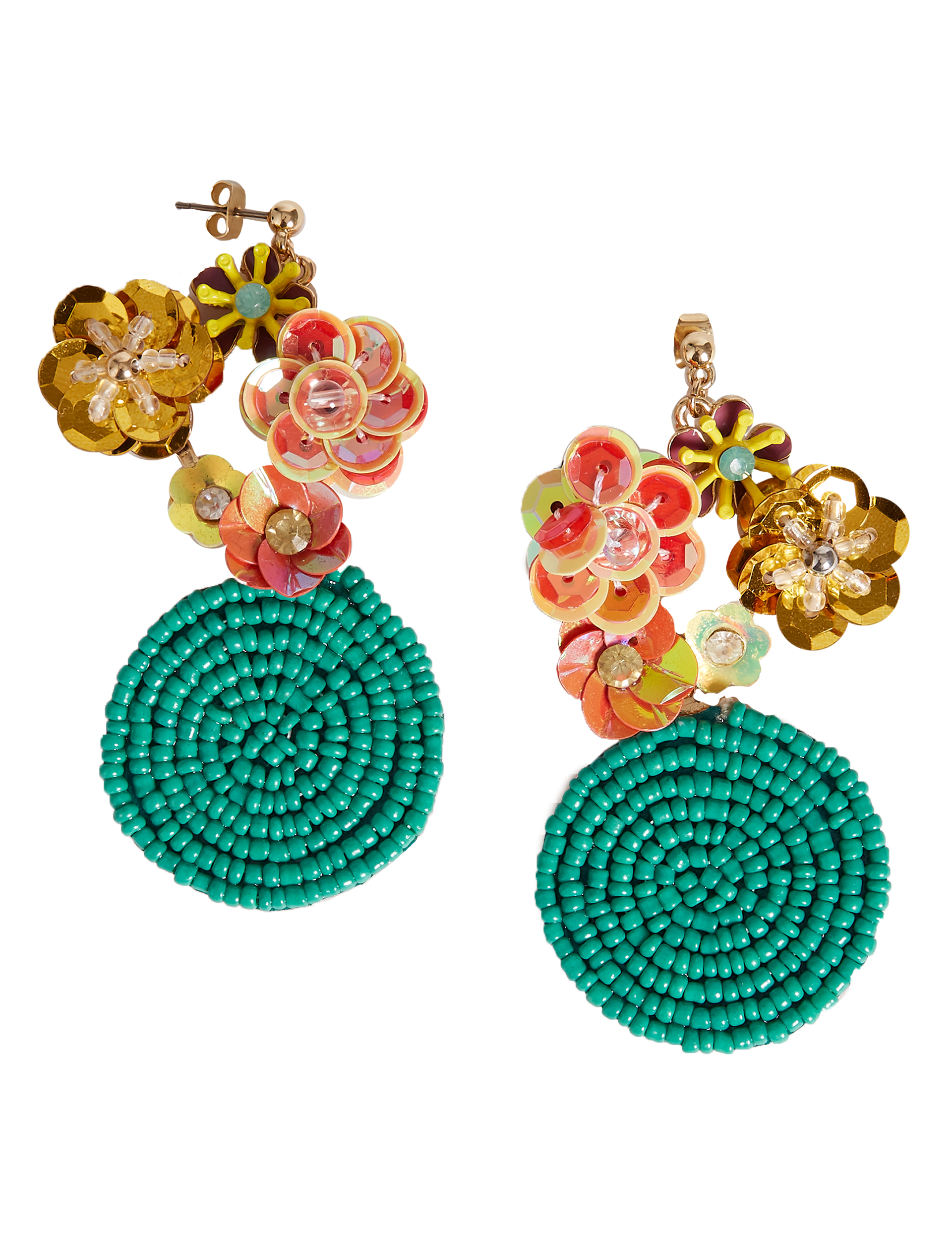 Tropicana Drop Earrings Image 2 of 3