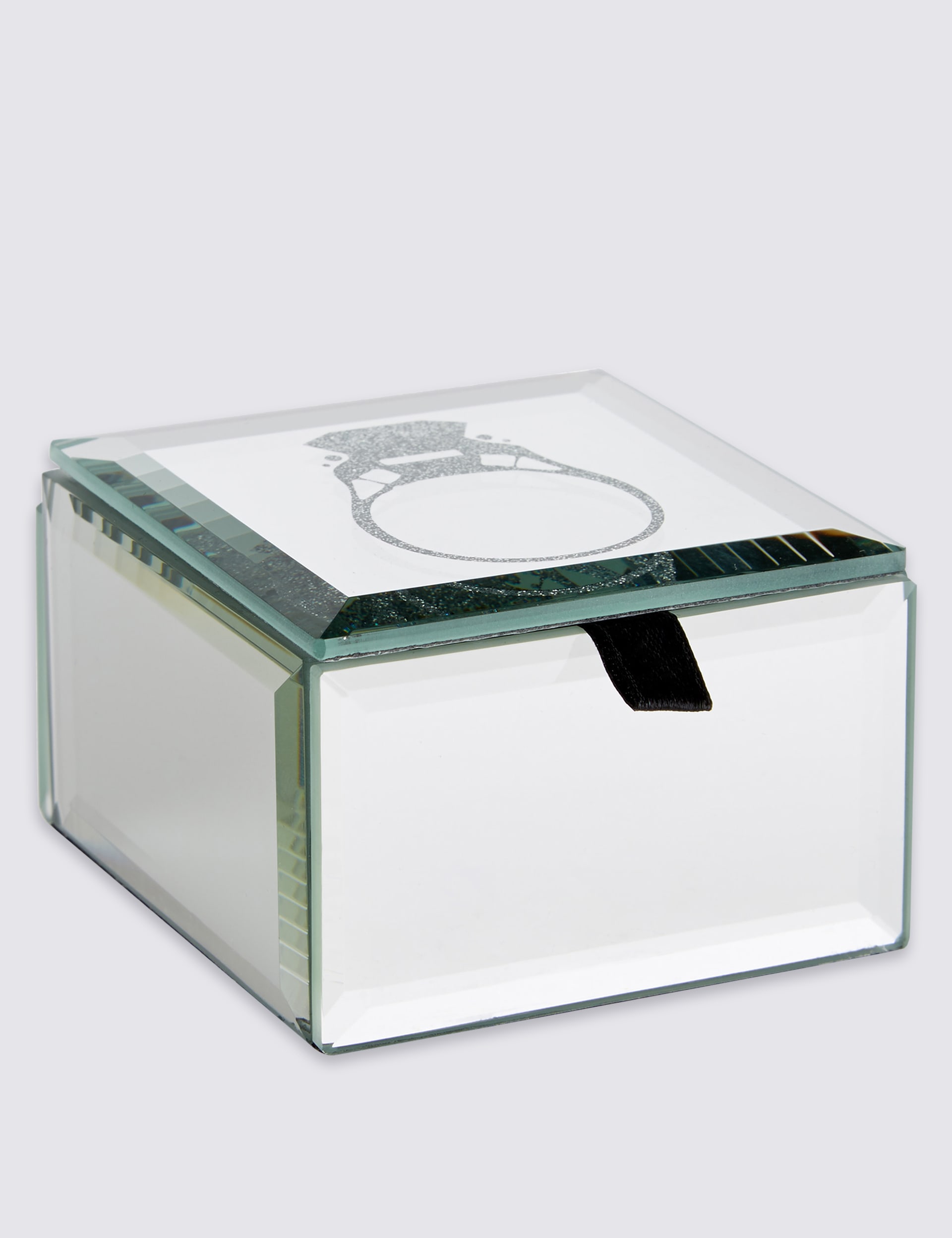 Deco Two Tone Ring Design Jewellery Box Image 2 of 4