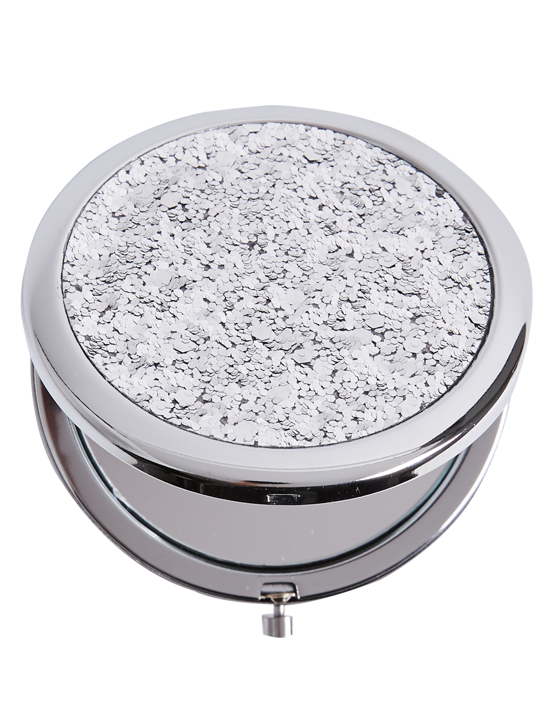 Glitter Compact Mirror Image 2 of 4