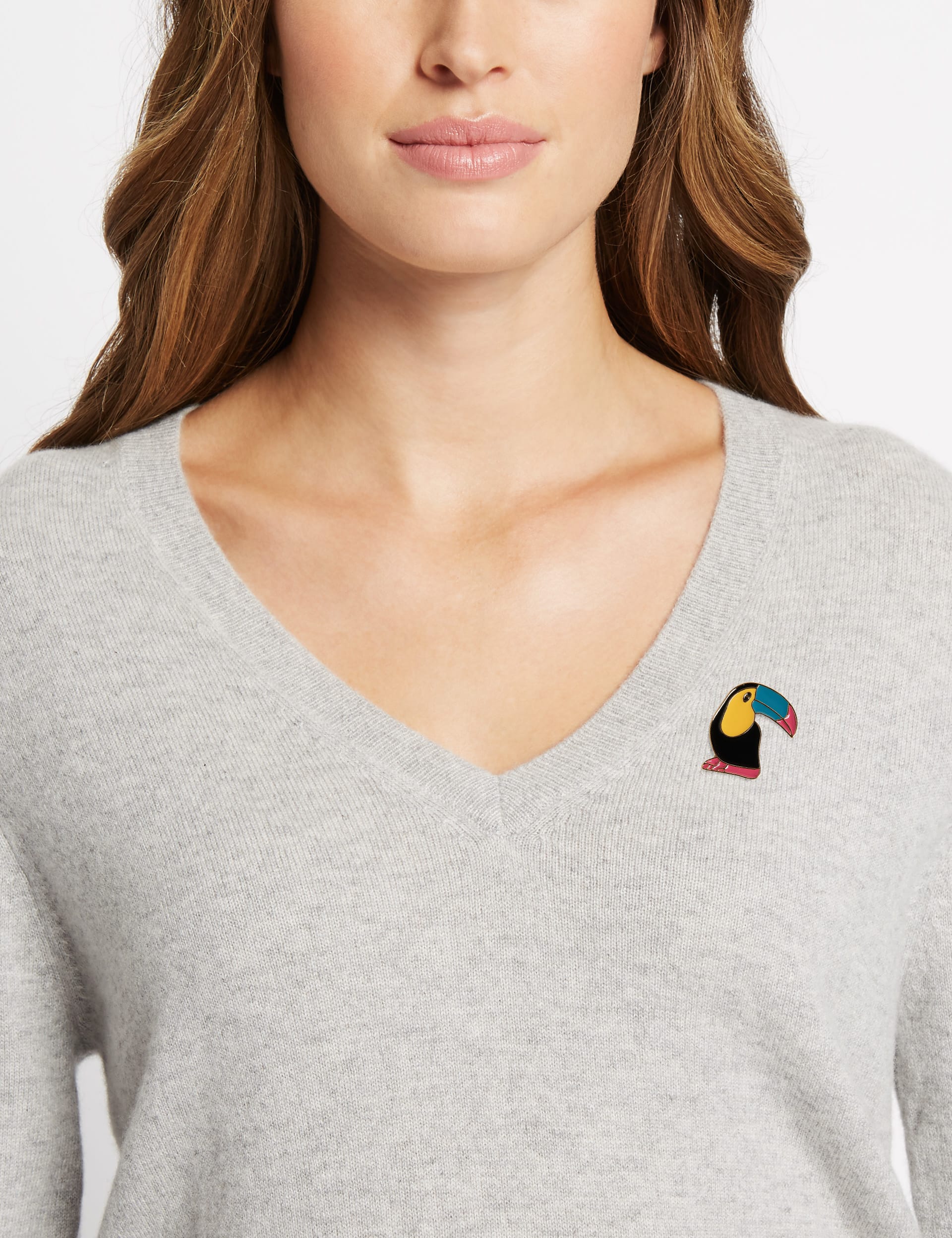 Toucan Brooch Image 2 of 4
