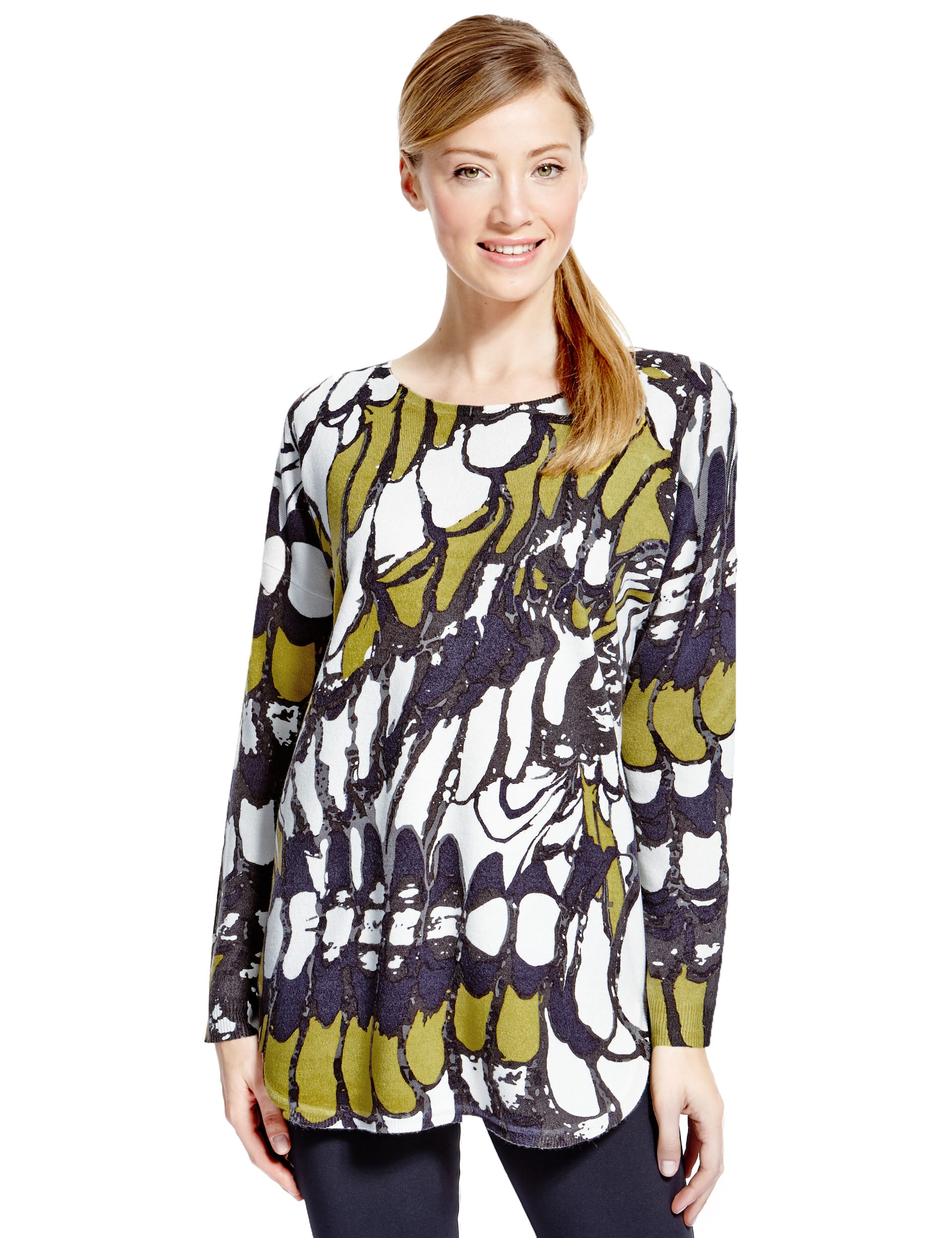 Butterfly Wings Print Jumper Image 2 of 4