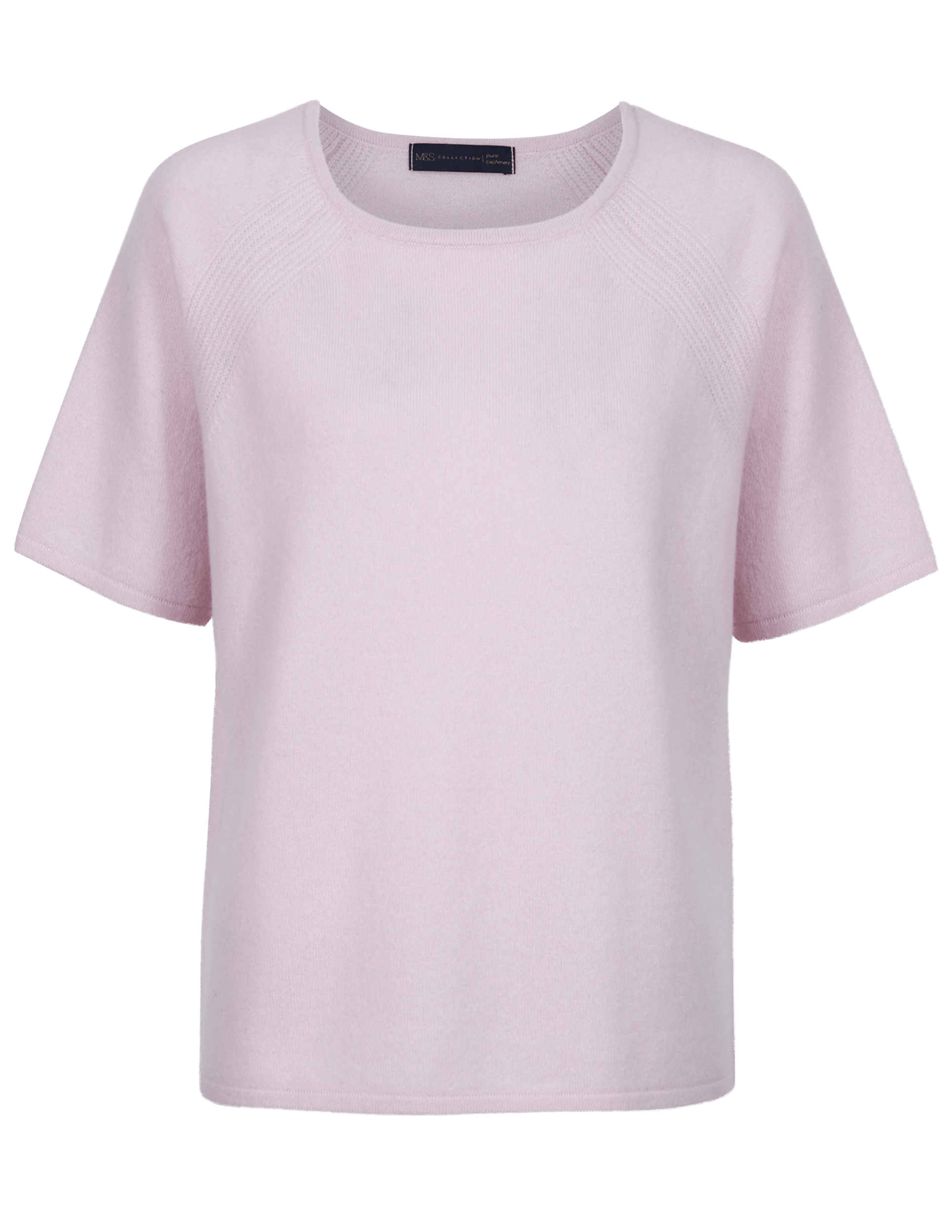 Pure Cashmere Raglan Sleeve Jumper Image 2 of 4