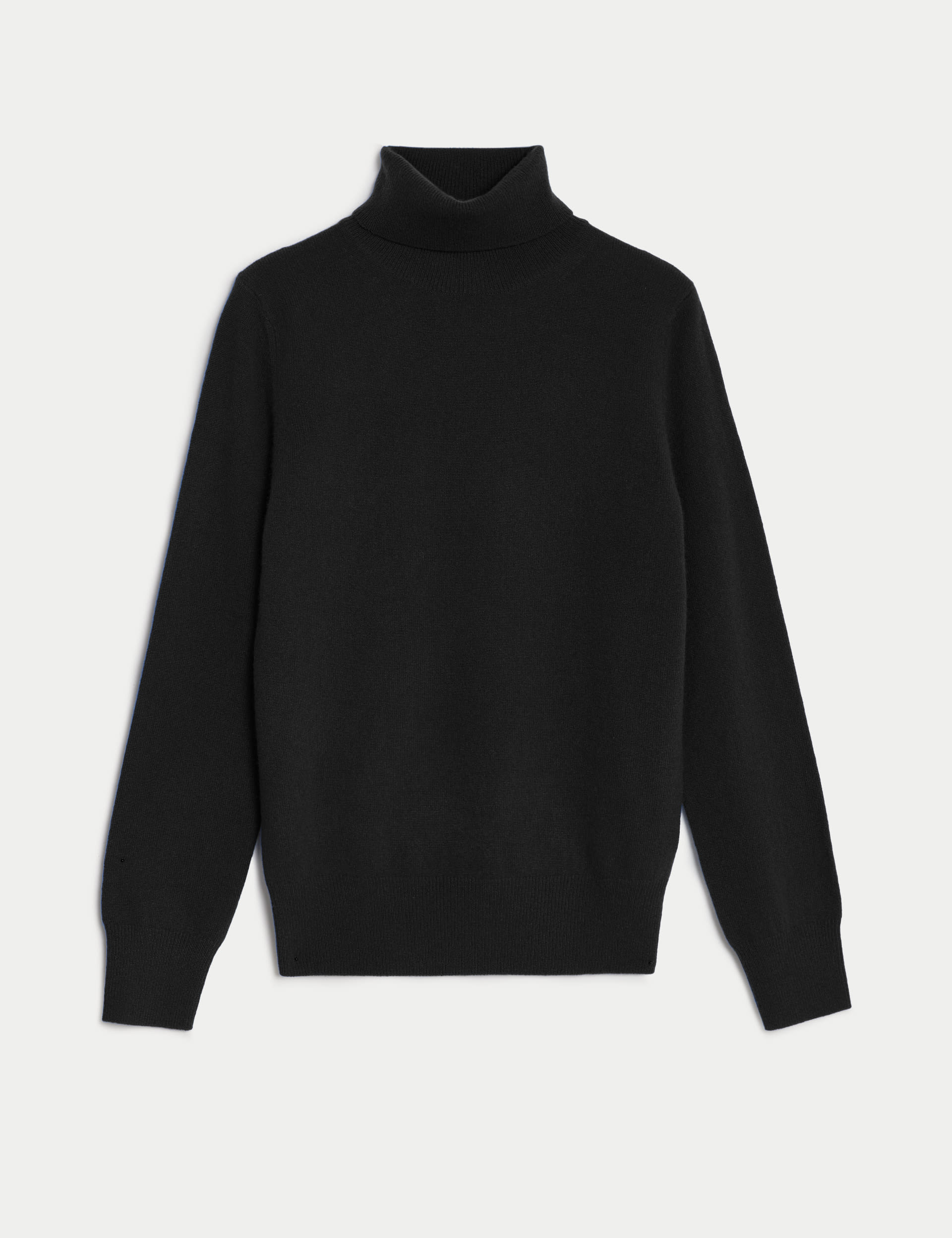 Pure Cashmere Roll Neck Jumper