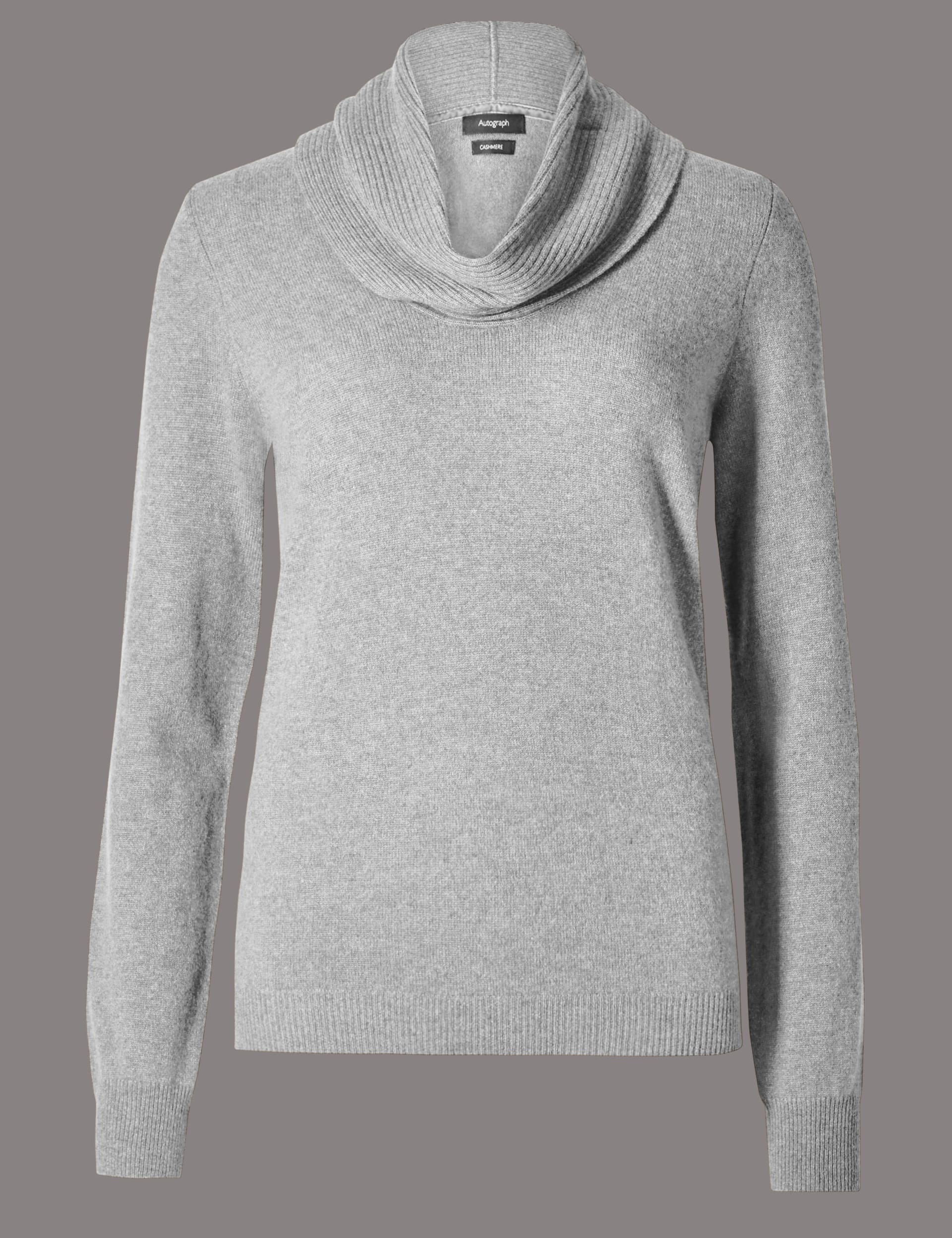 Pure Cashmere Cowl Neck Jumper M S Collection M S