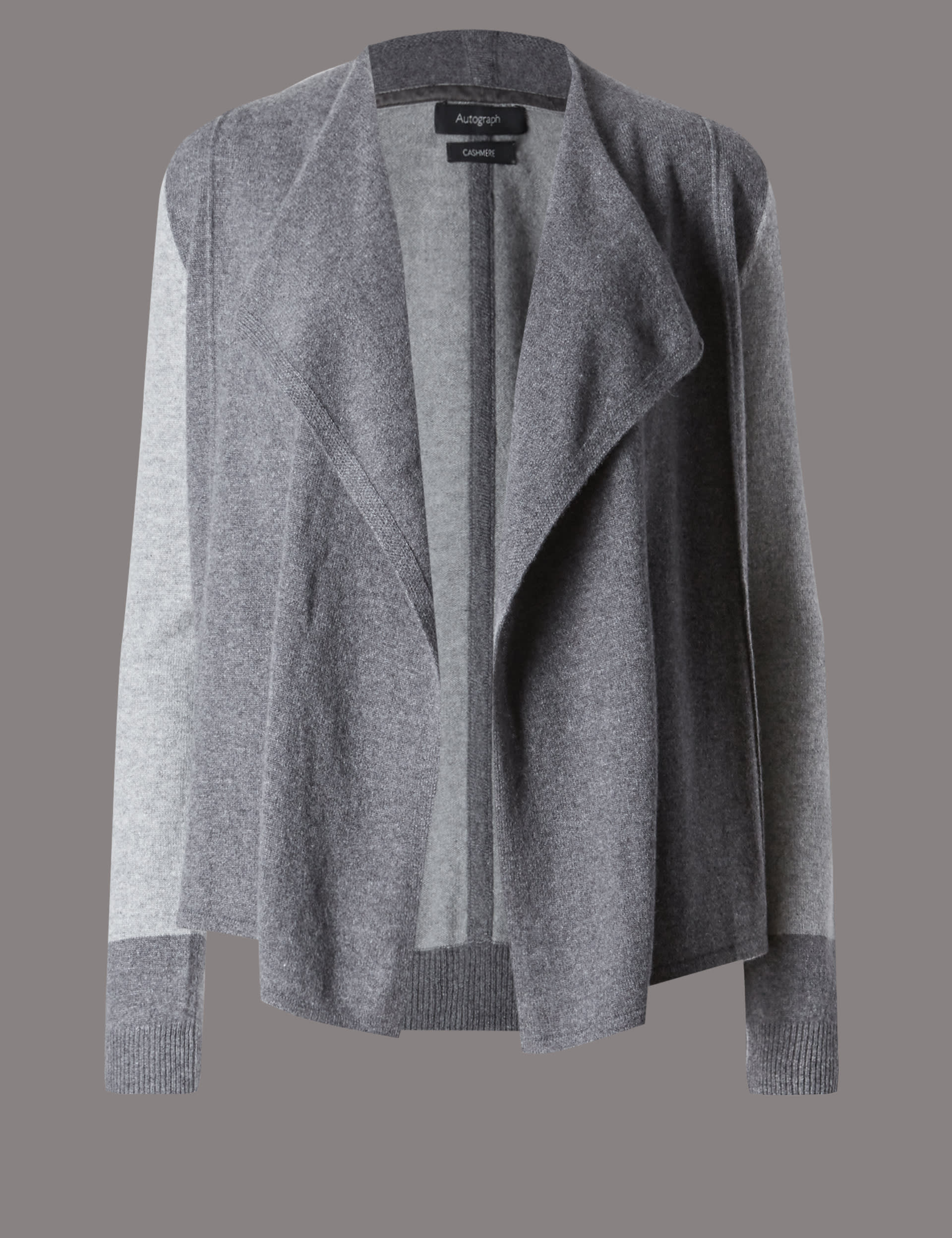 Pure Cashmere Waterfall Cardigan M S Collection M S