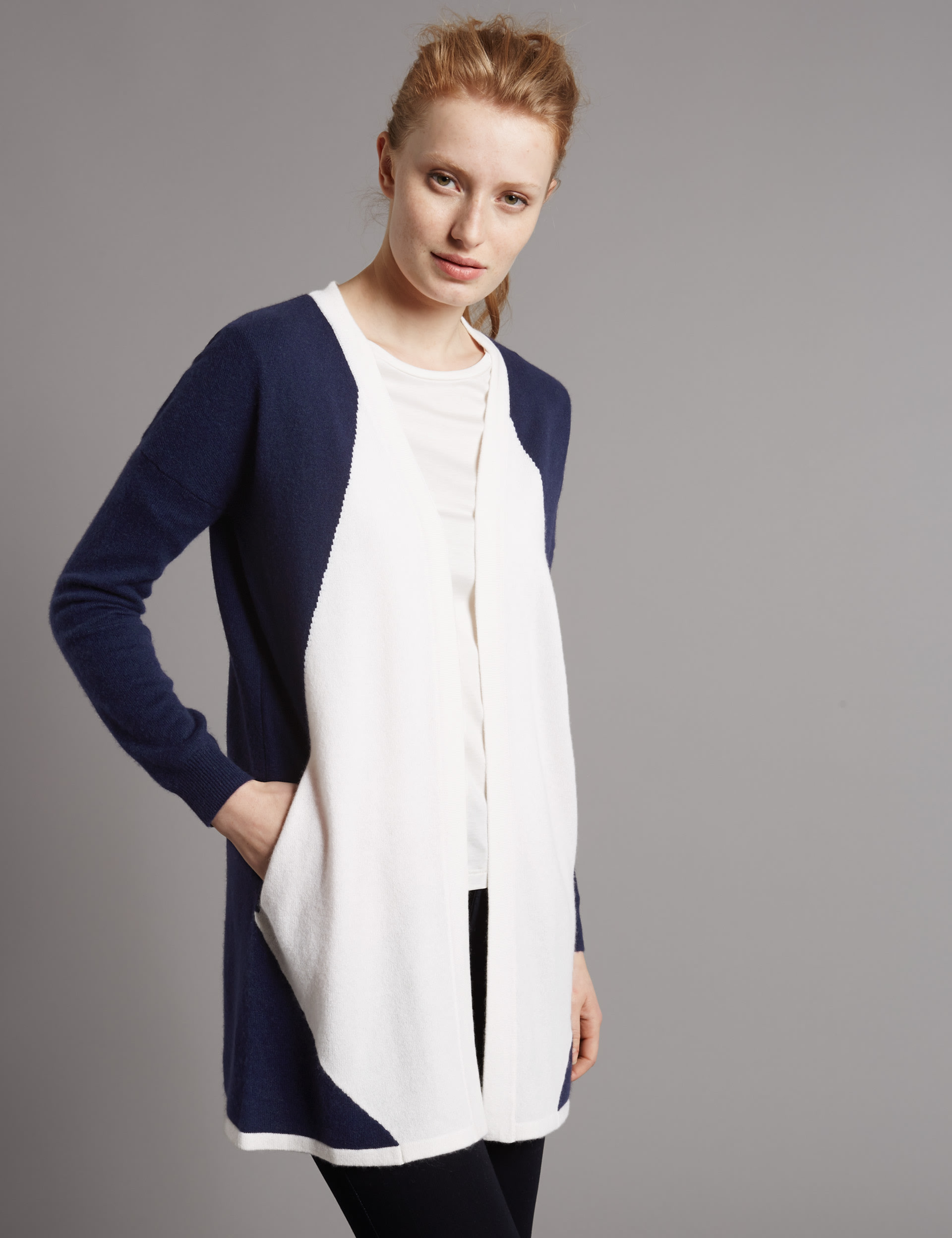 Pure Cashmere Cardigan Autograph M S