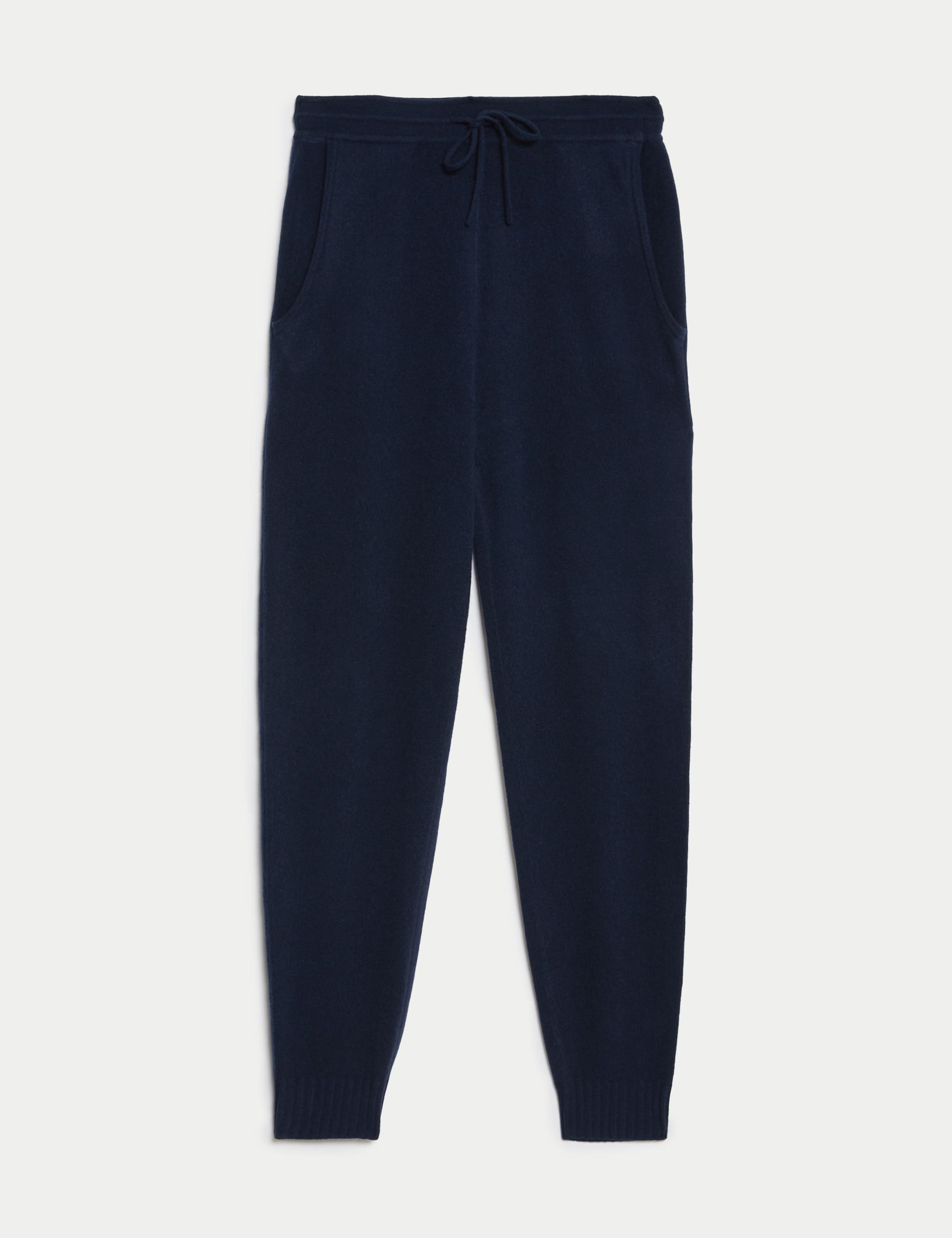 Pure Cashmere Tapered Ankle Grazer Joggers