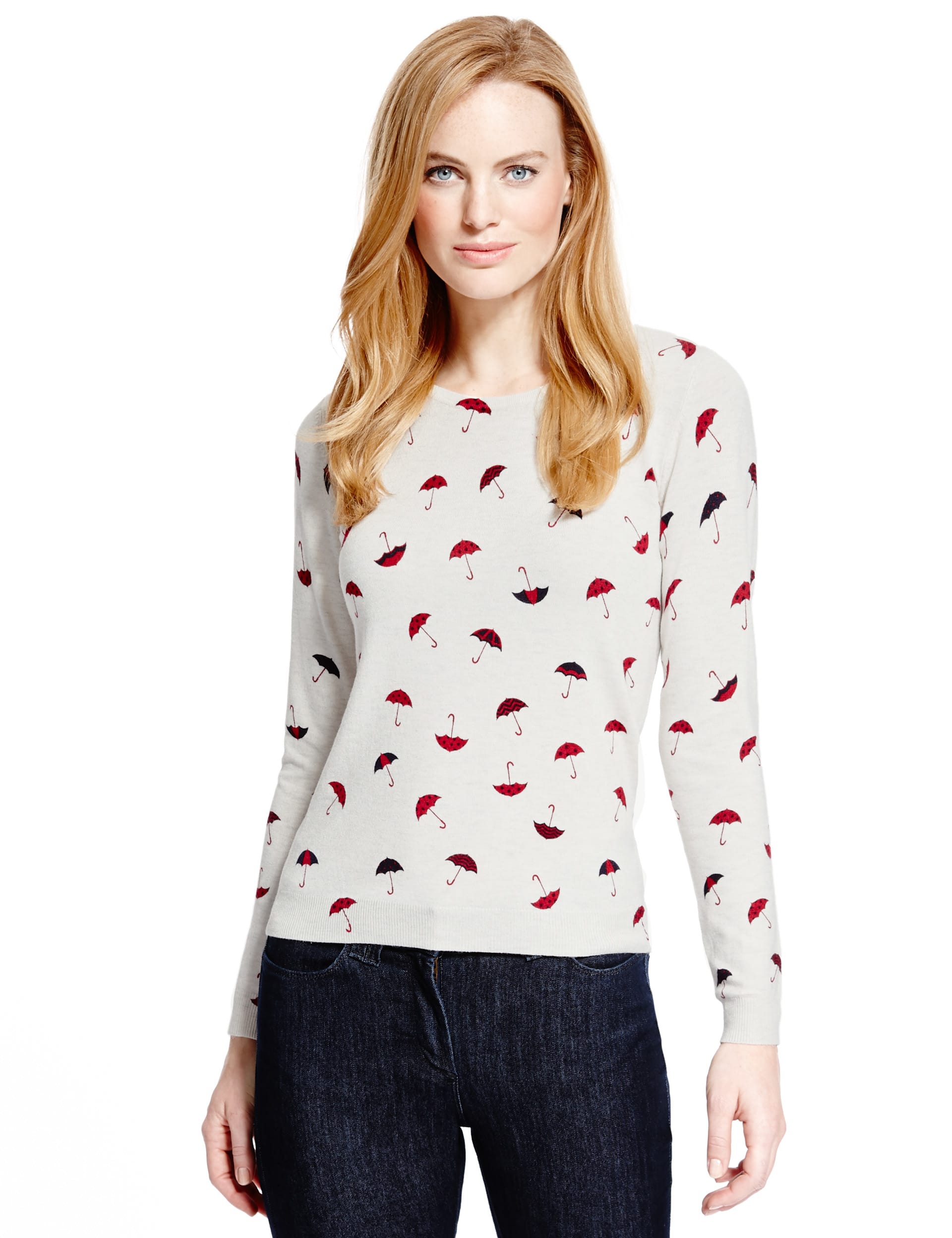 Umbrella Print Jumper Image 2 of 4