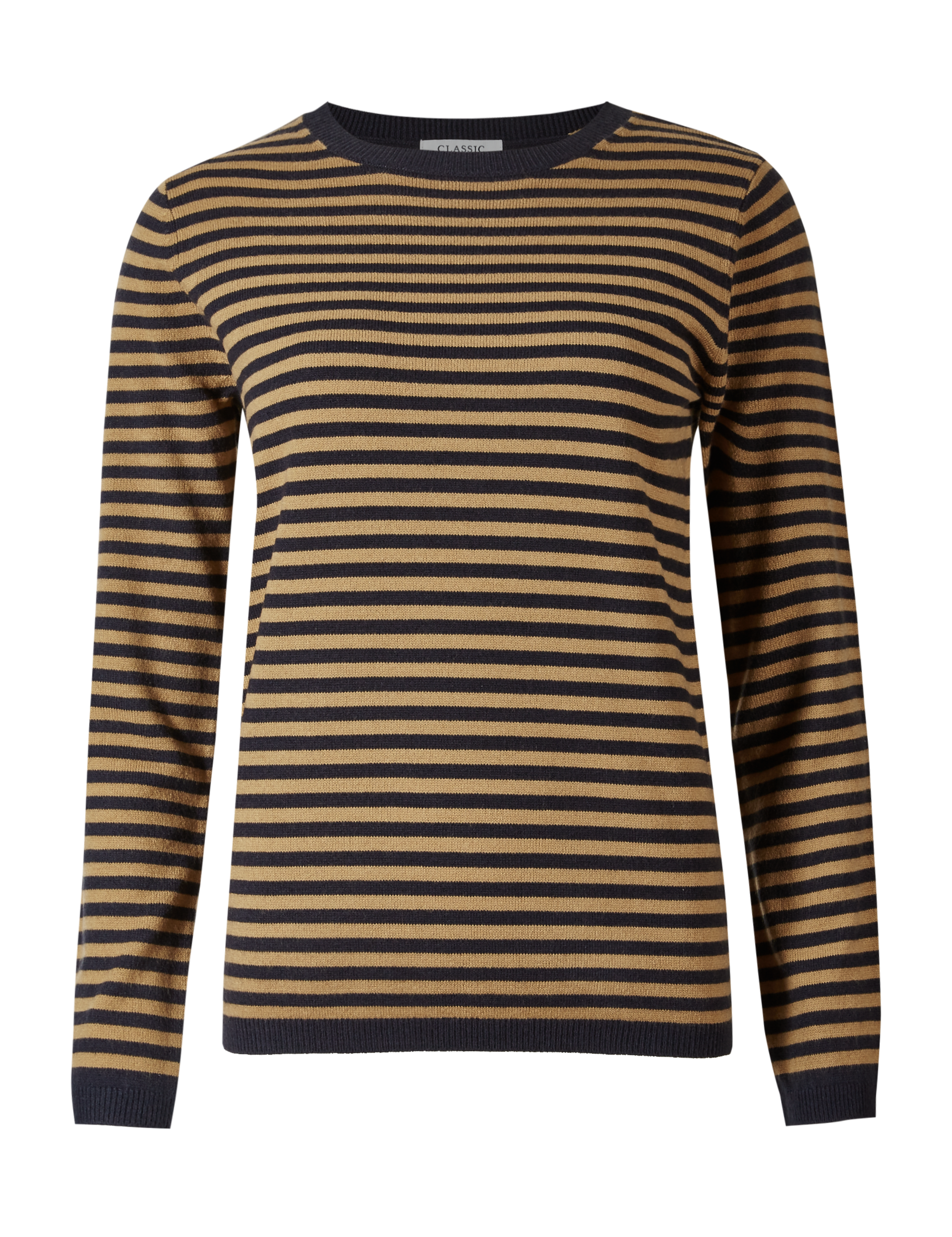 Striped Round Neck Jumper Image 2 of 6