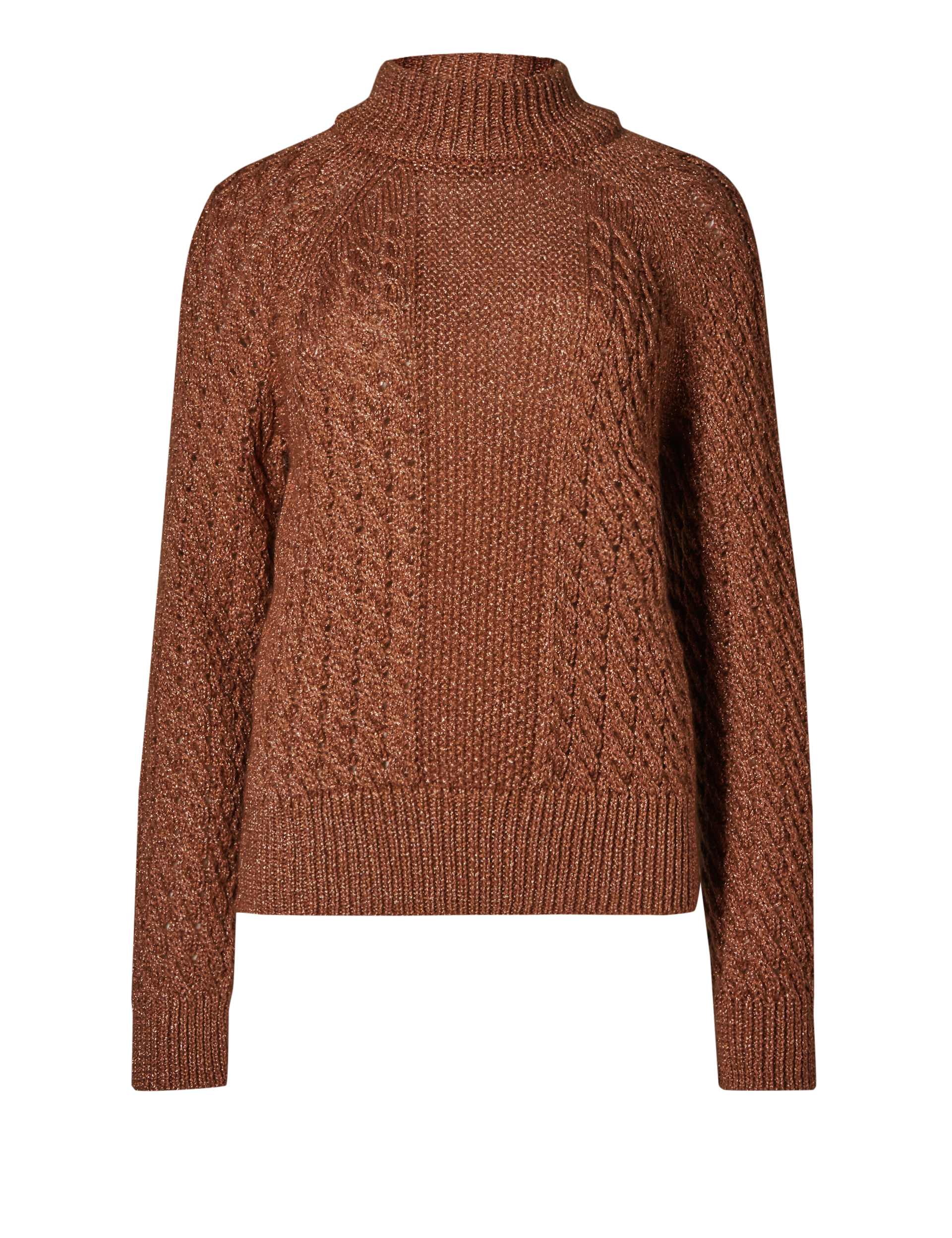 Long sleeve Copper Cable Jumper Image 2 of 5