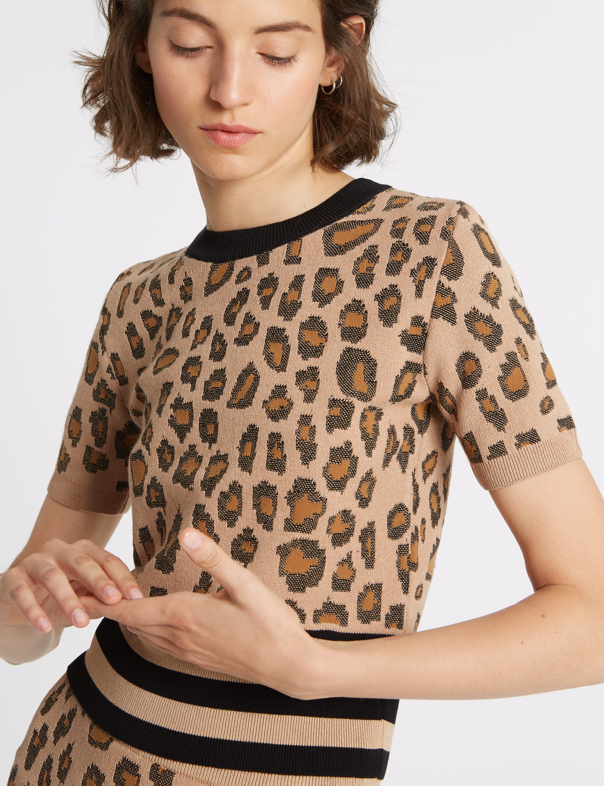 M&s animal print jumper best sale