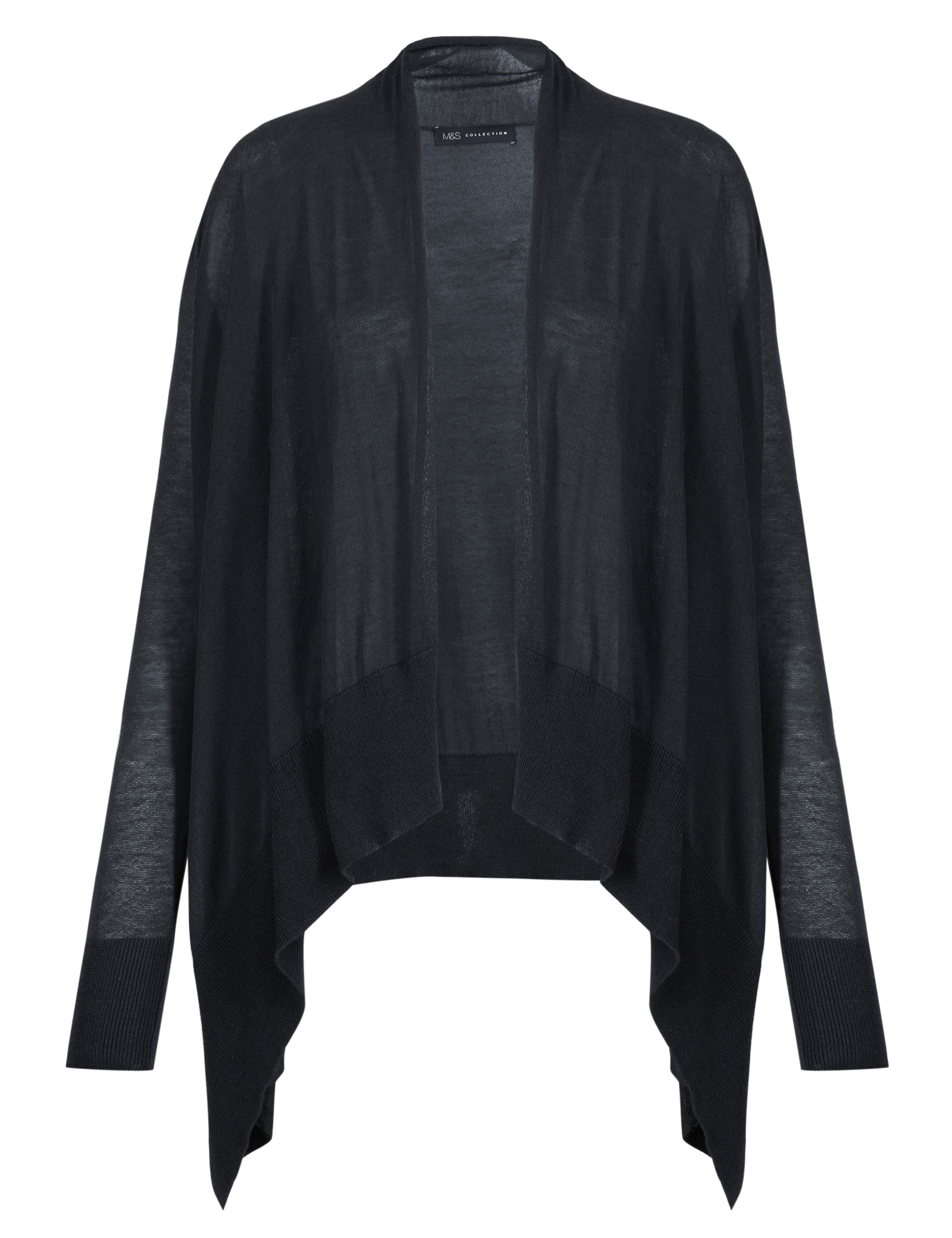 Waterfall Cardigan with Linen M S Collection M S
