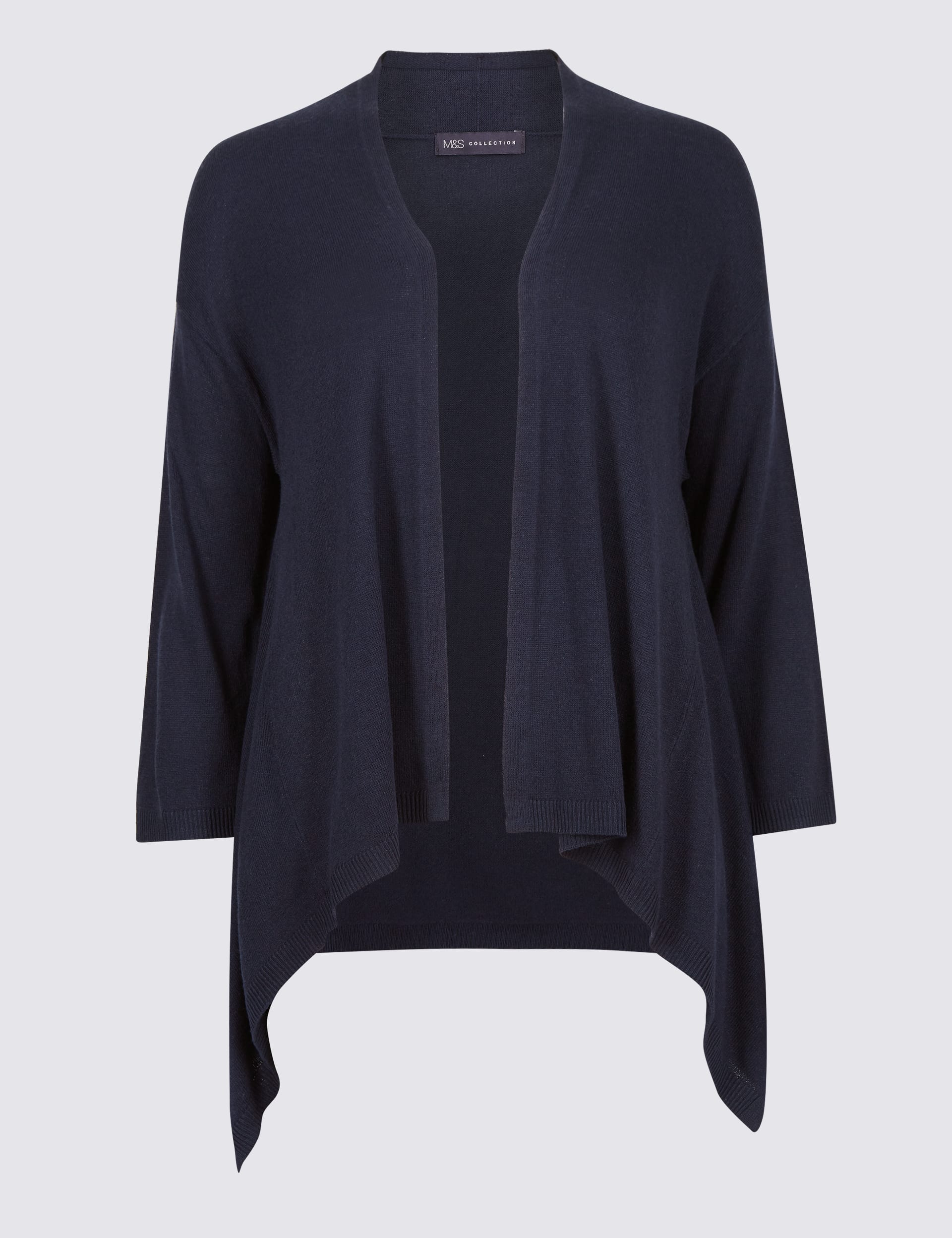 Navy waterfall cardigan marks and spencer hotsell