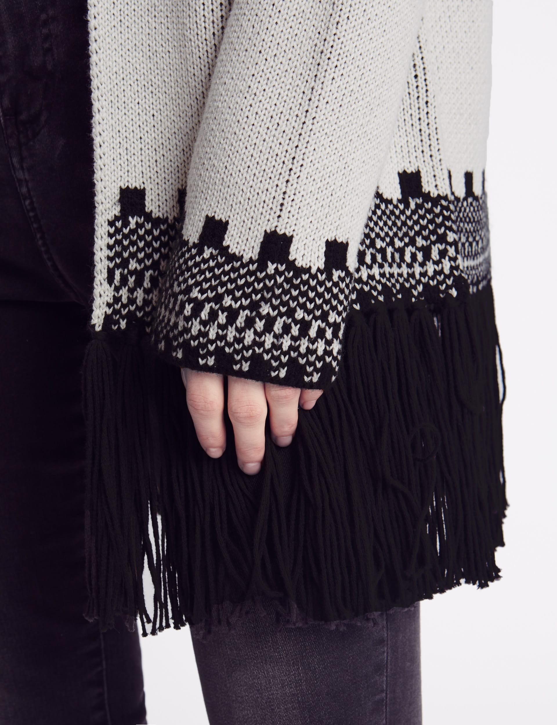 Fringe Detail Cardigan Image 2 of 5