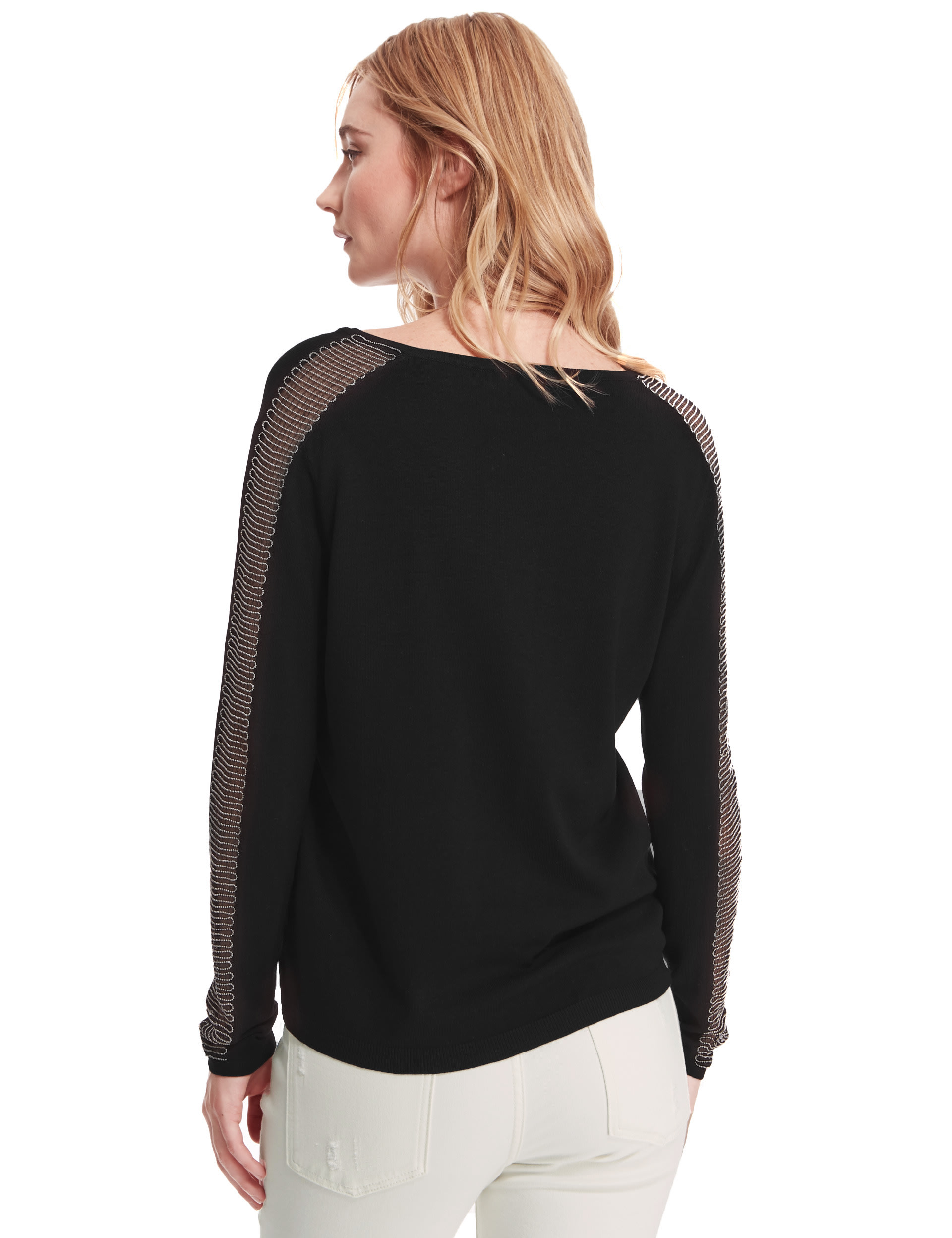 Embellished V-Neck Jumper Image 2 of 5