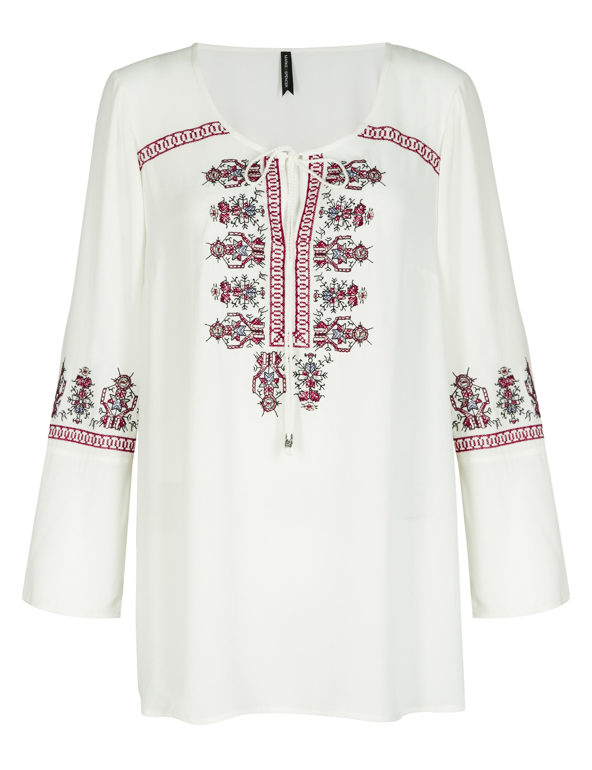 Twiggy for M&S Collection Peasant Blouse Image 2 of 4