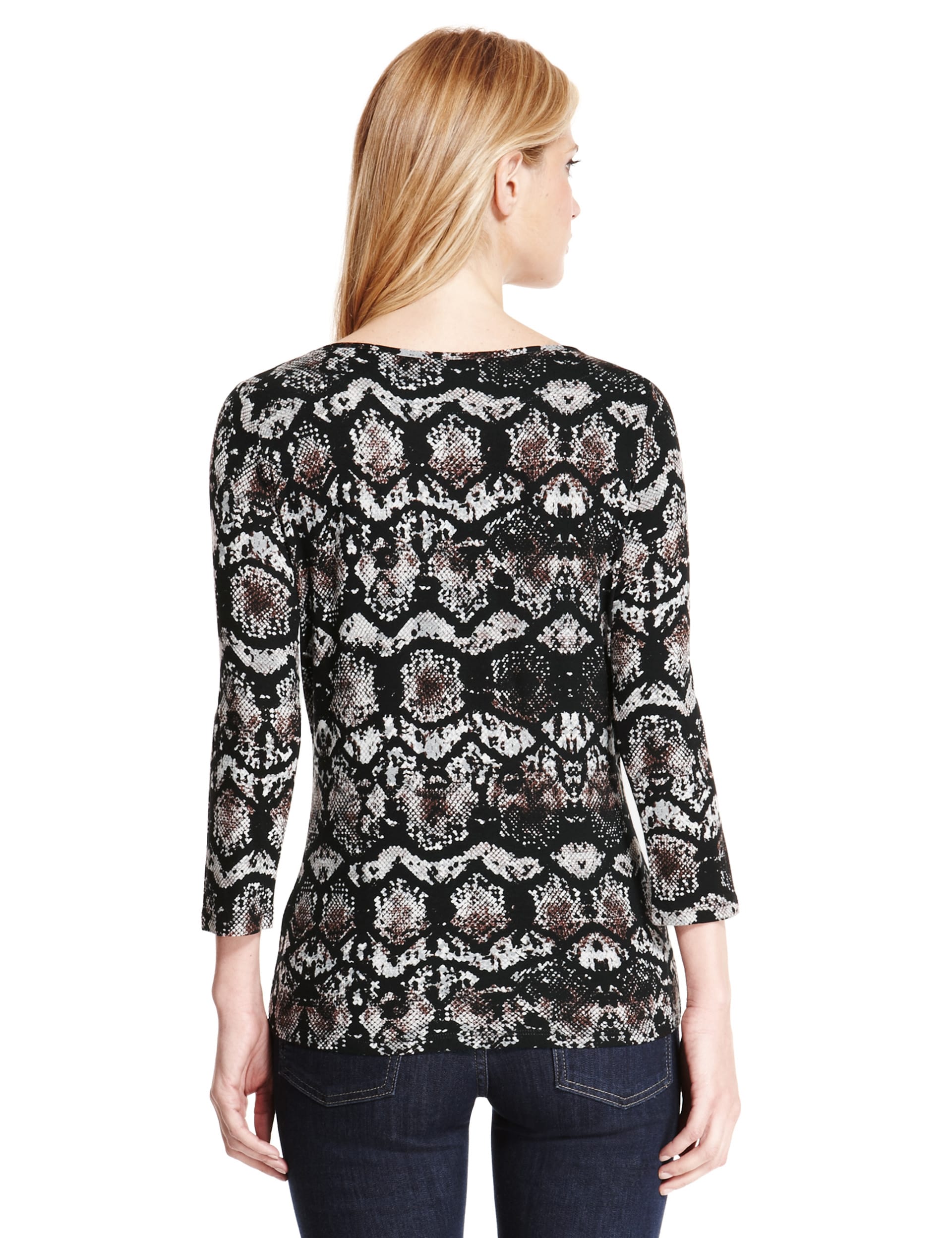 Snake Print Top Image 2 of 5